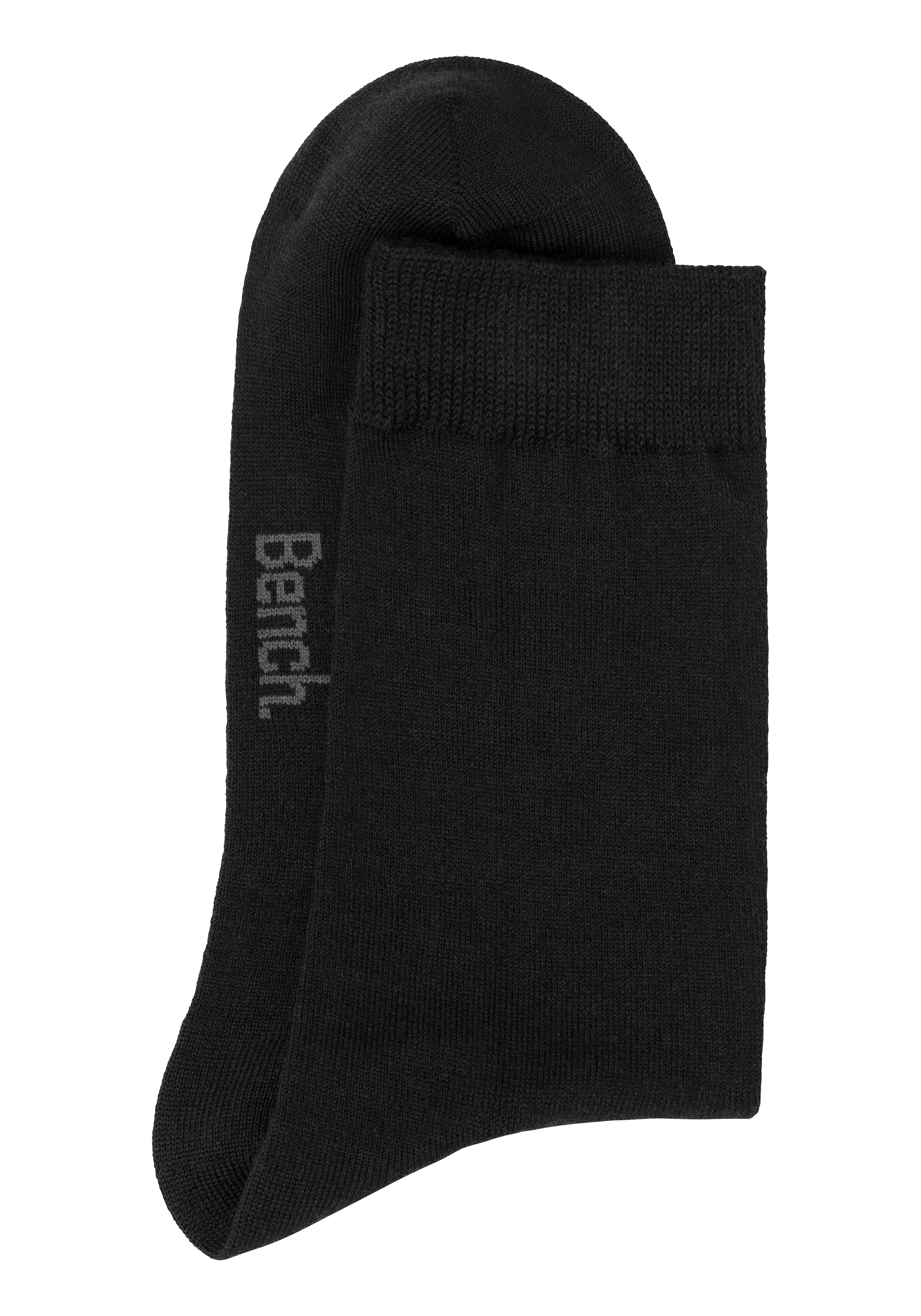 Bench. Socken, (Packung, 3 Paar), Herrensocken mit wärmender Wolle