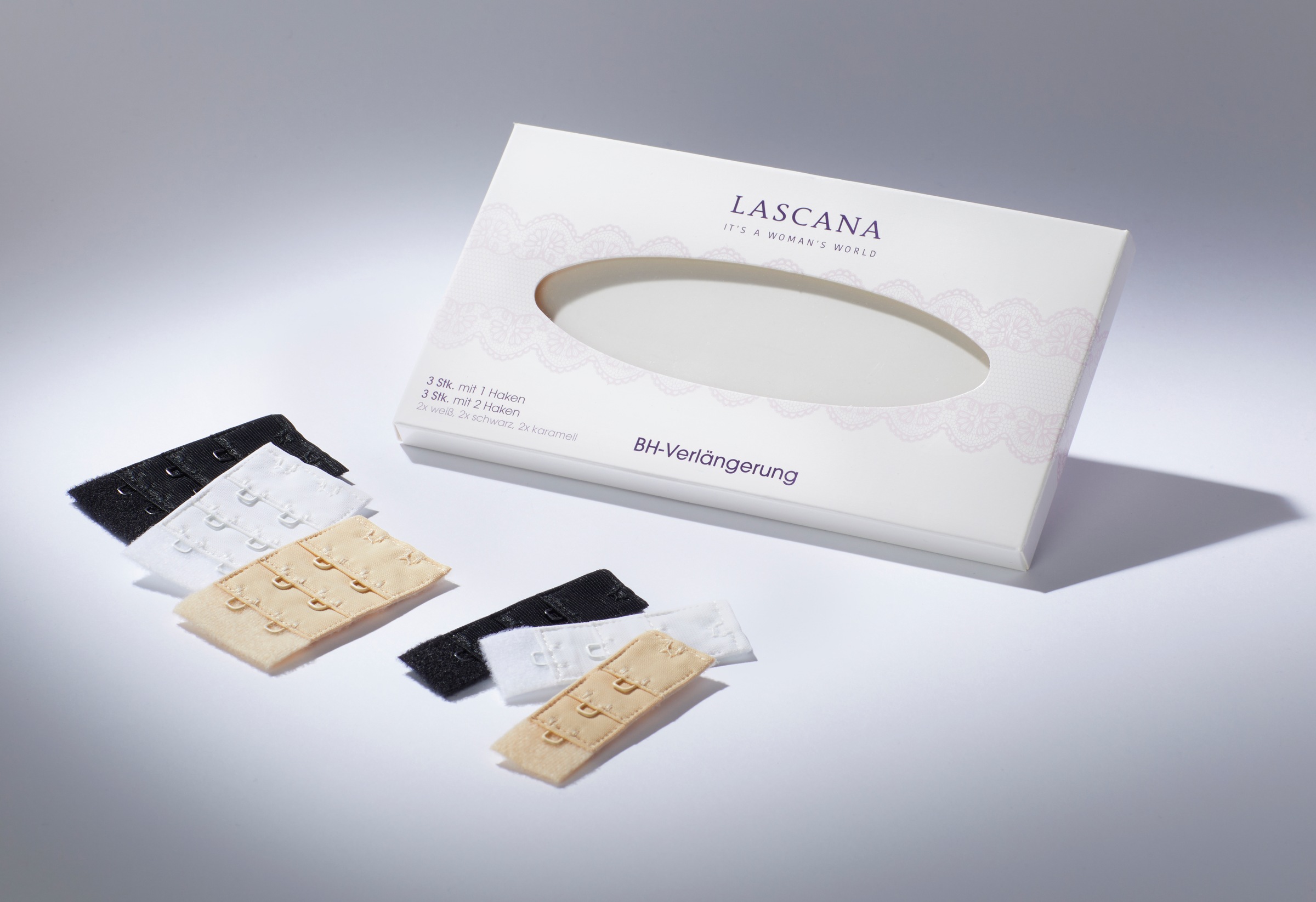 LASCANA BH-Verlängerung 6 Stk. für 1- und 2-Haken-Verschlüsse