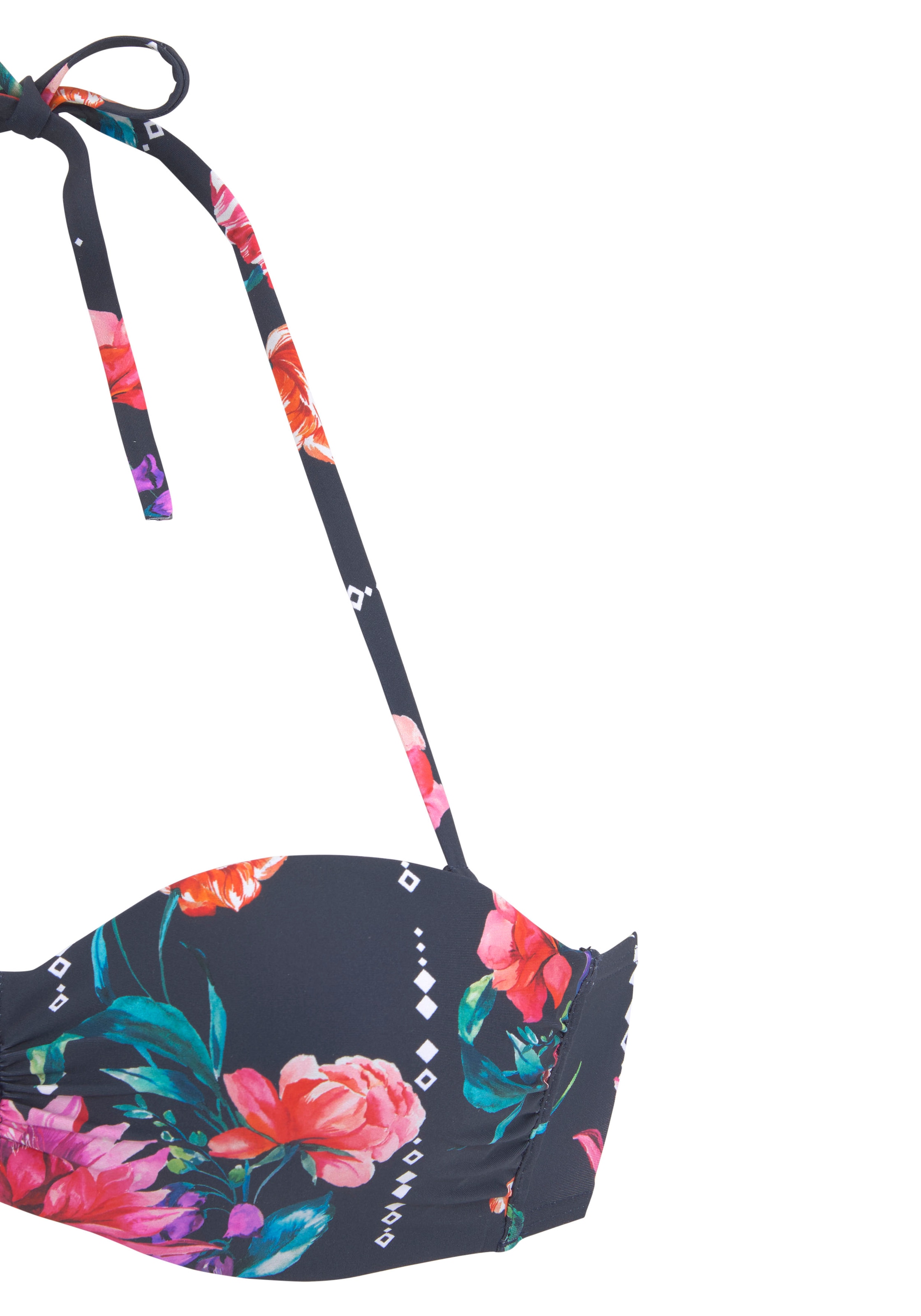 Sunseeker Bügel-Bandeau-Bikini-Top »Modern«, mit Blumenprint