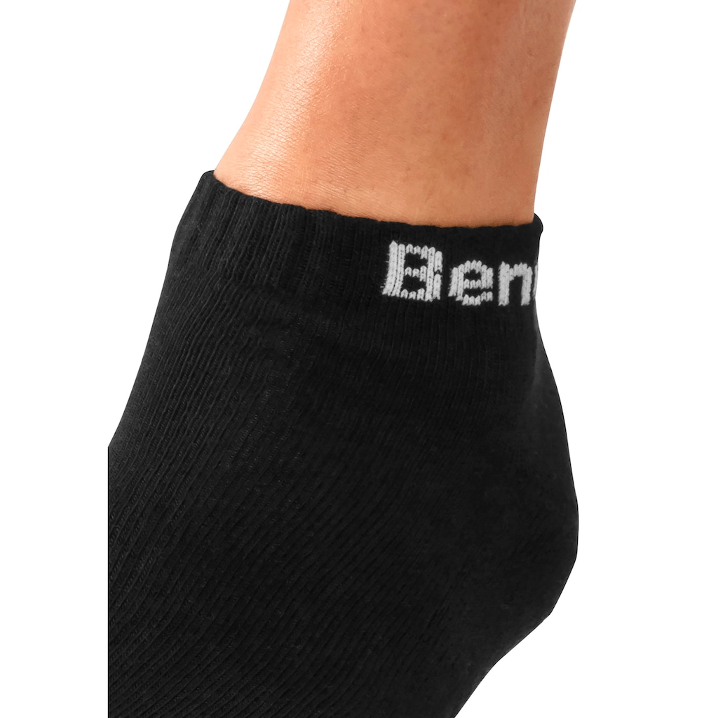 Bench. Sportsocken, (Packung, 12 Paar), Tennis Kurzsocken mit Halbfussfrottee