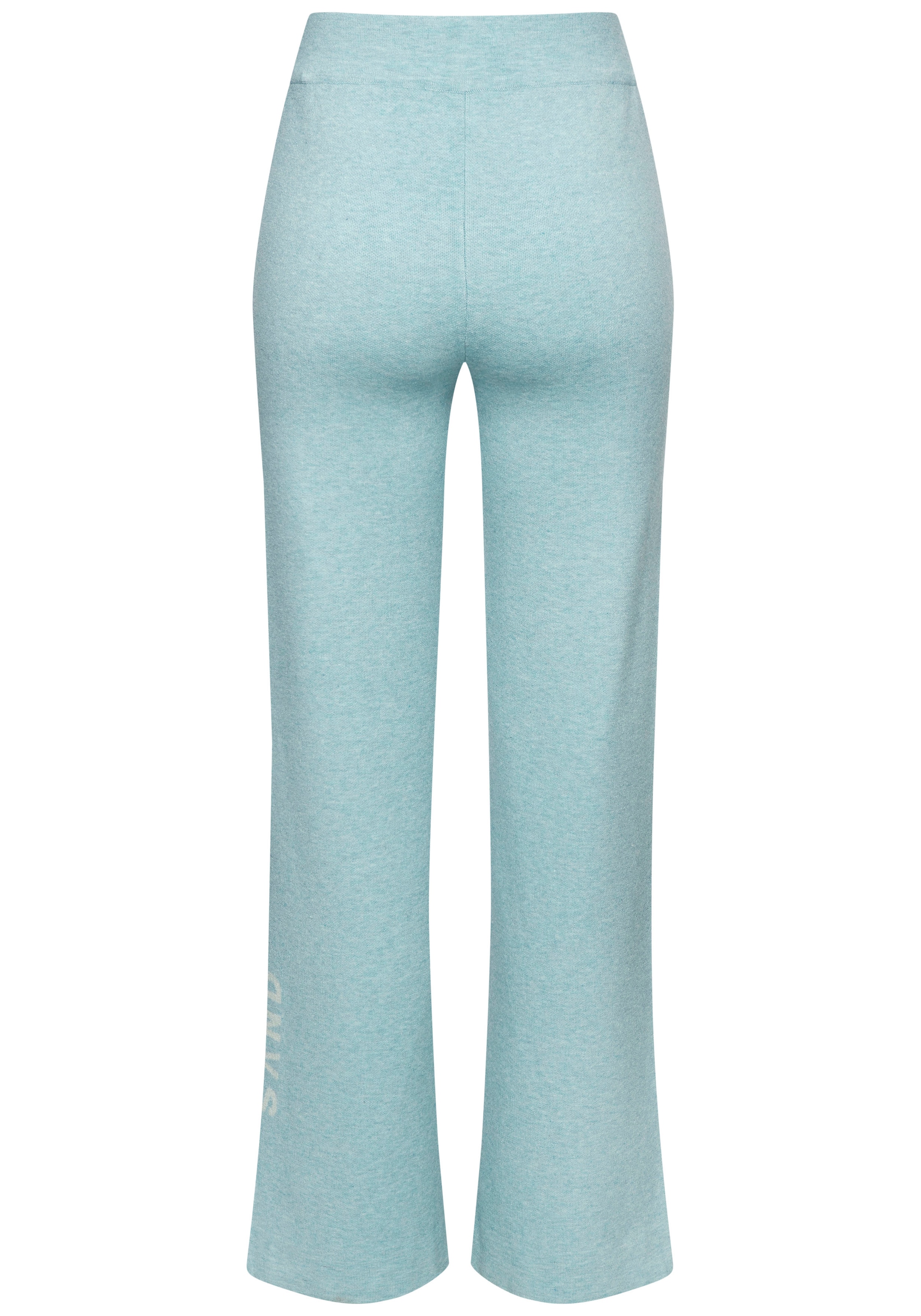 Elbsand Strickhose  mit weitem Bein und eingestricktem Logo, Loungewear