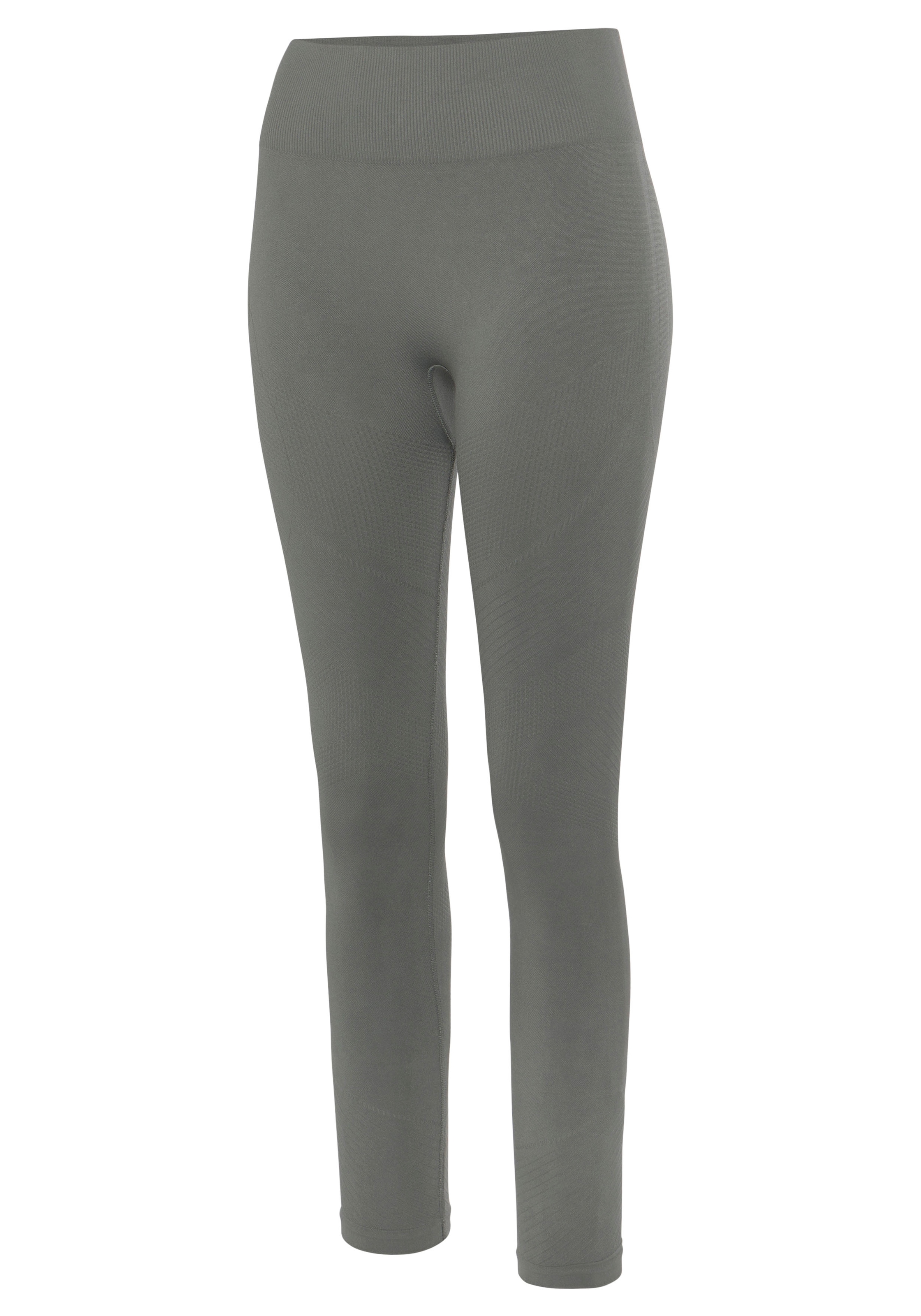 LASCANA Seamless Leggings »Po Push Up«, mit Rippstruktur und Shapingeffekt, Sporthose, Sportleggings