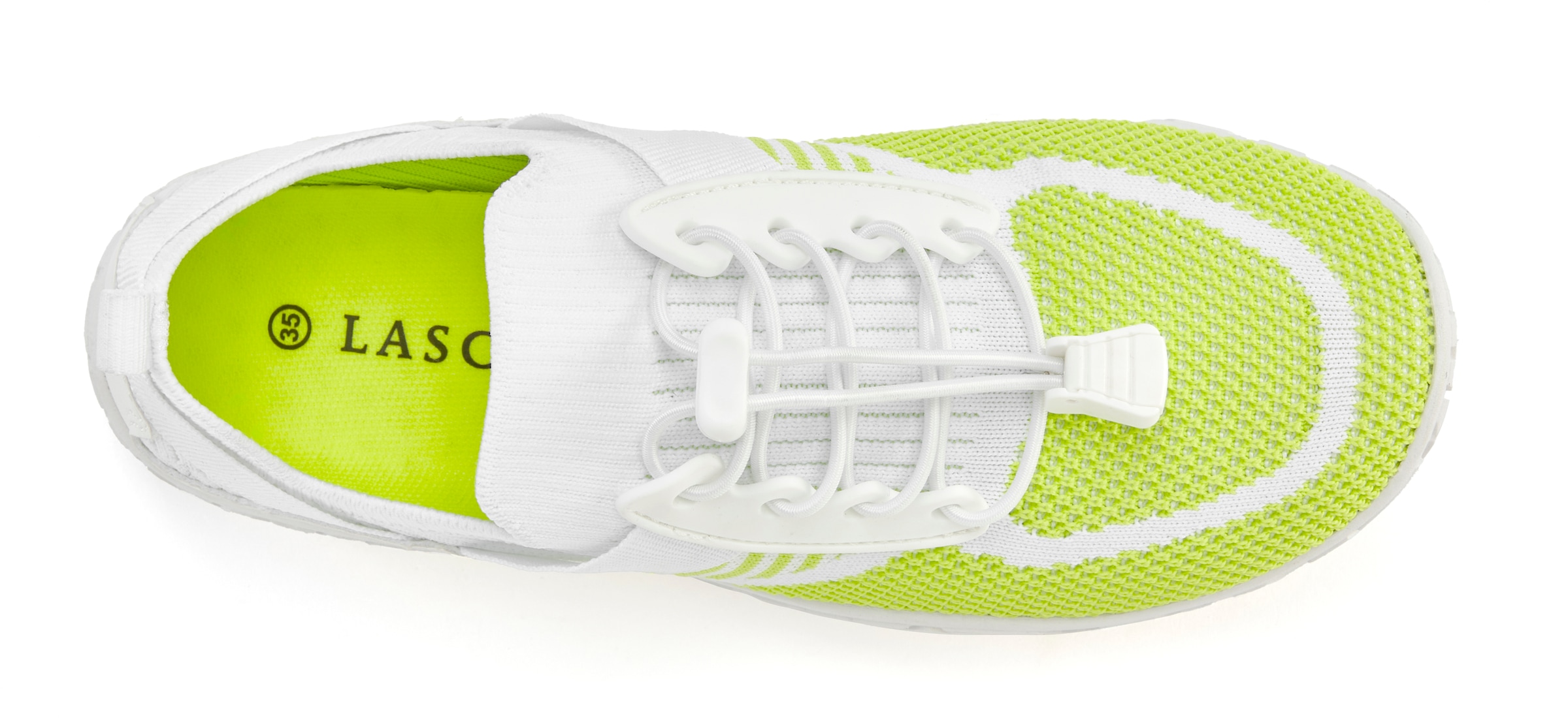 LASCANA Sneaker, Freizeitschuh, Halbschuh superleicht, flache flexible Sohle VEGAN