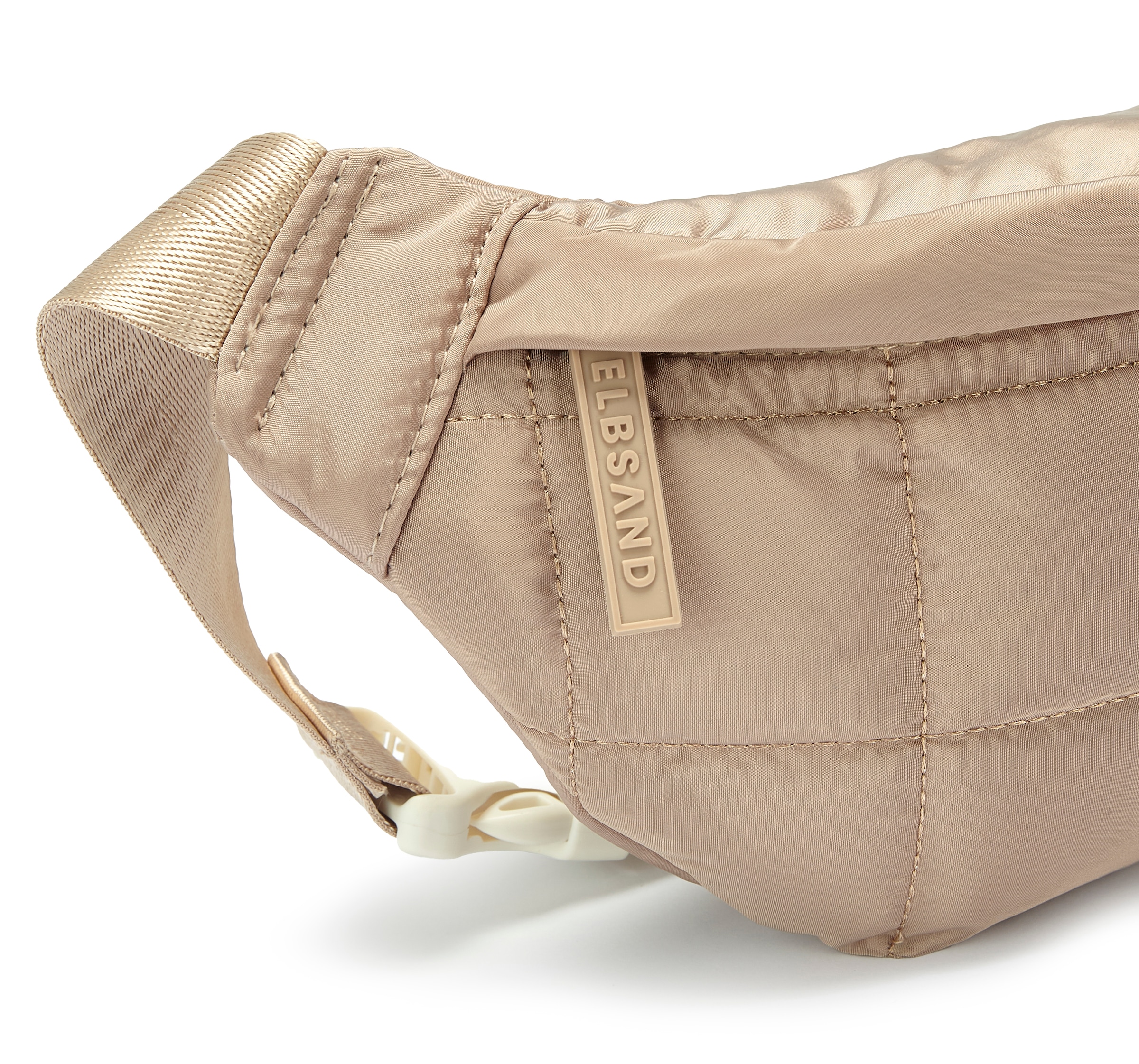 Elbsand Sac à bandoulière »Minibag, Crossbody Bag, Bauchtasche, Damentasche« NOUVEAU sac à main femme à bandoulière avec matelassage à la mode VEGAN