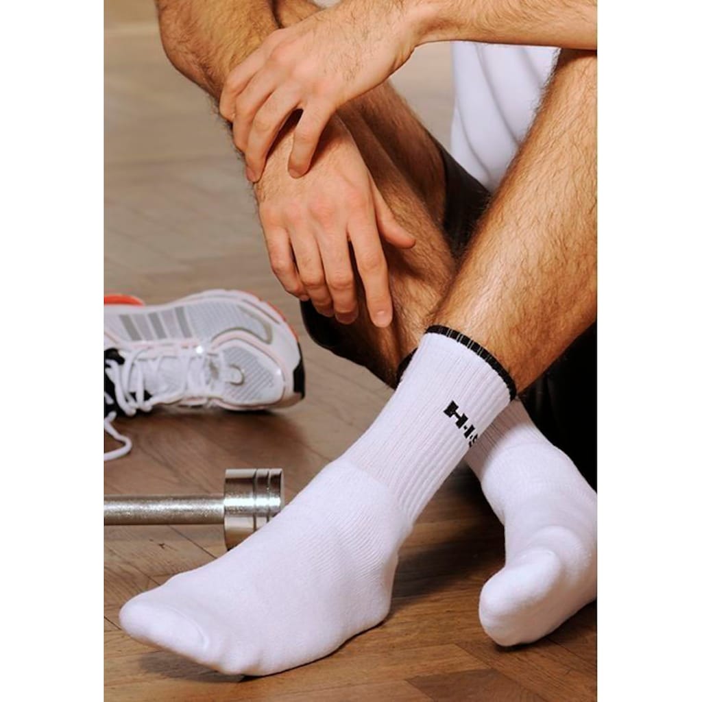 H.I.S Sportsocken, (Packung, 6 Paar), mit Frottee & verstärkten Belastungszonen