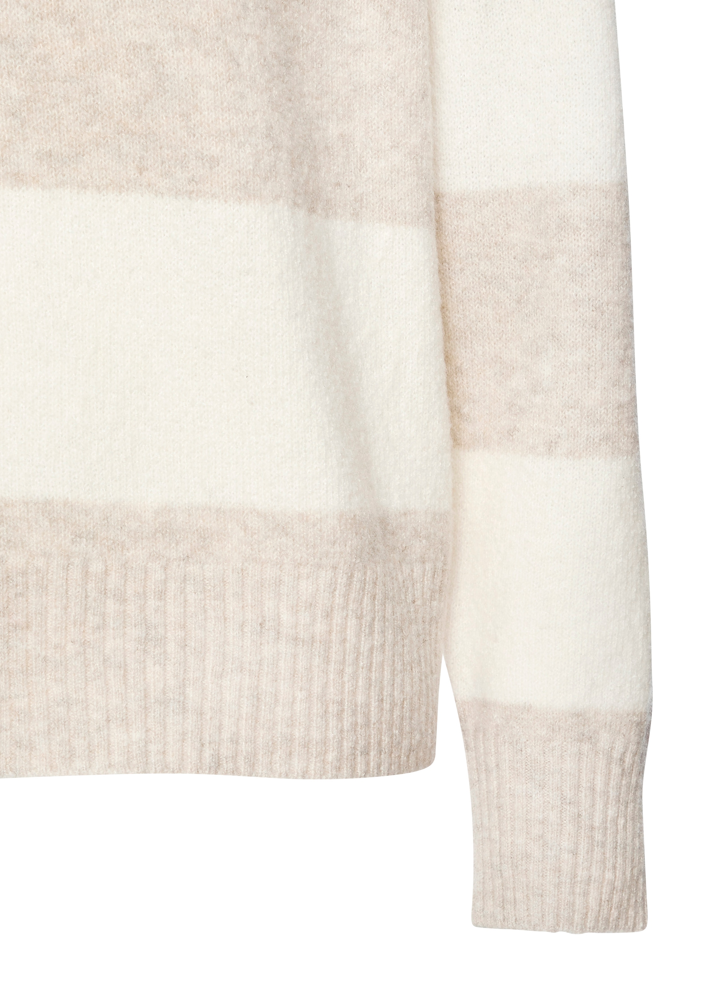 LASCANA Sweater »- Strickpullover - Loungepullover - Streifenpullover«, aus weichem Strick, Home- und Loungewear
