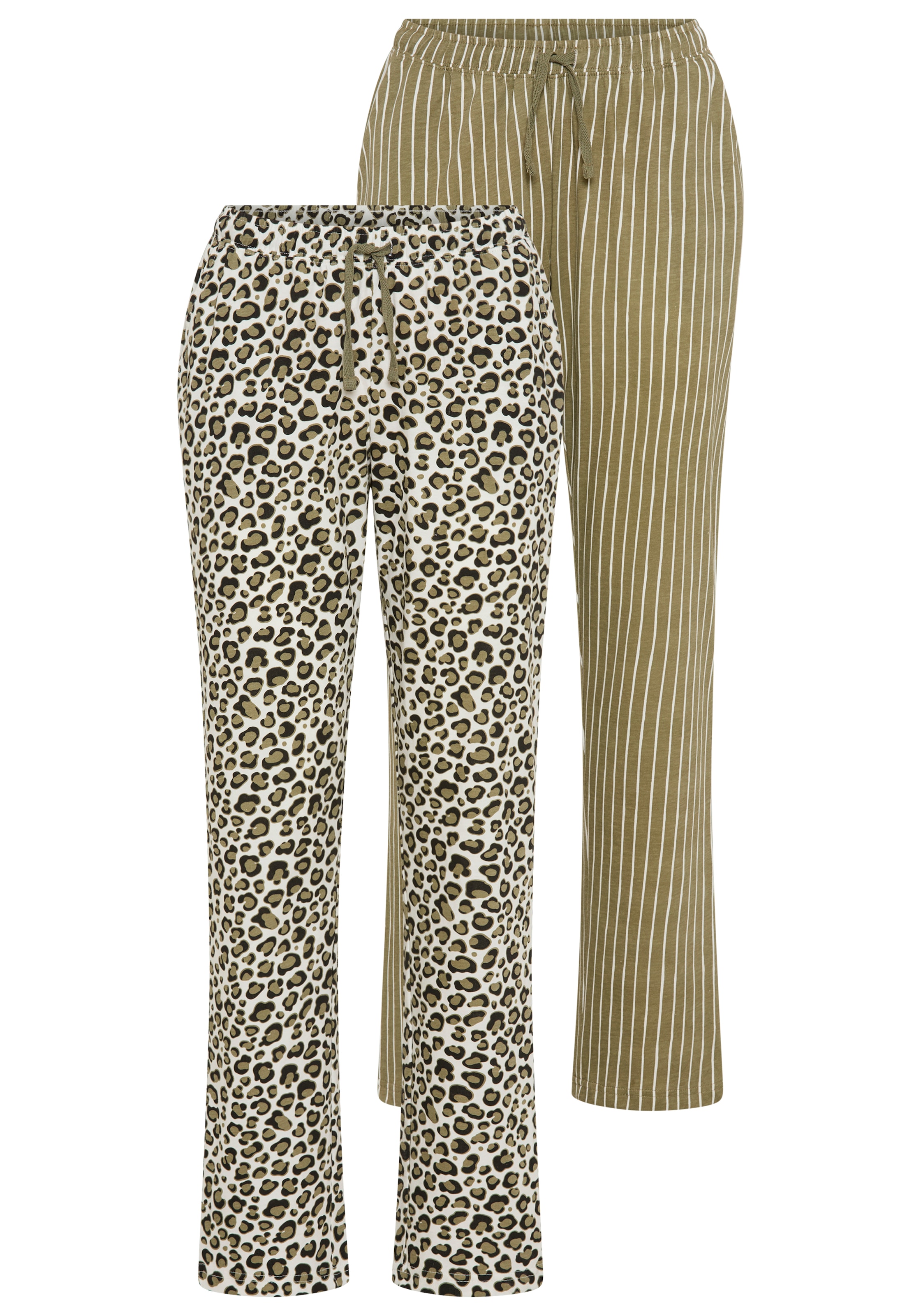 Vivance Dreams by Lascana Pantalon de nuit  avec poches passepoilées