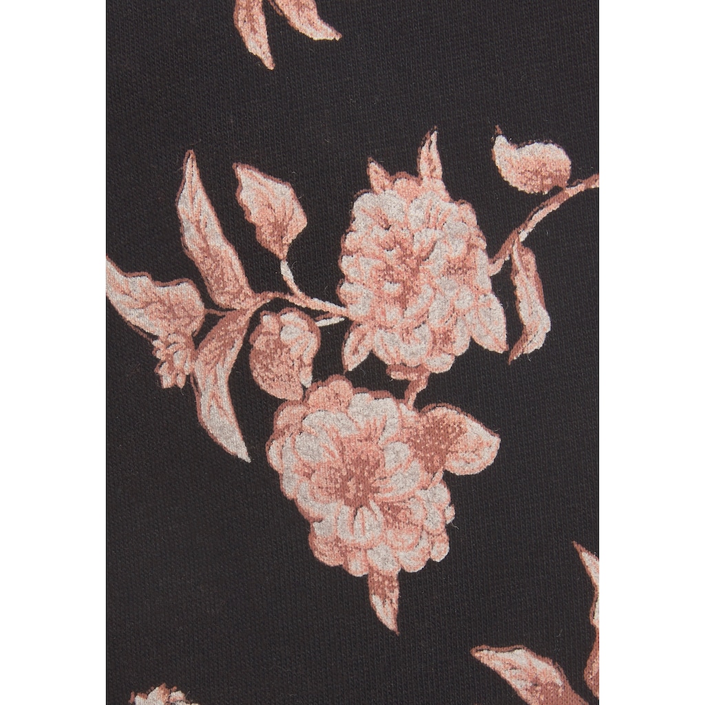 Vivance Dreams Pyjama, (2 tlg.), mit schönem Naturprint