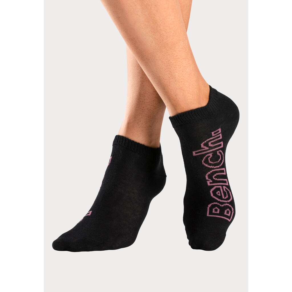 Bench. Sneakersocken, (Packung, 6 Paar), mit unterschiedlichen Designs