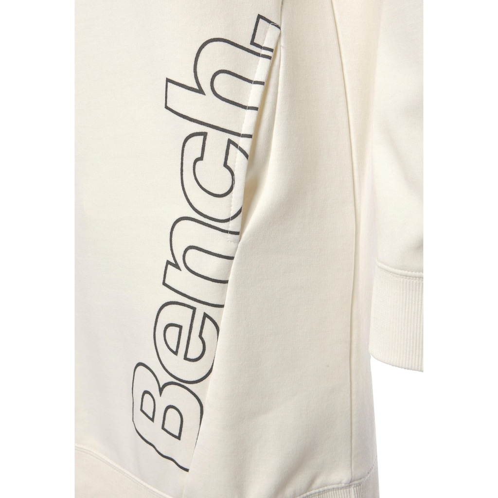 Bench. Loungewear Sweatkleid, mit seitlichem Logoprint