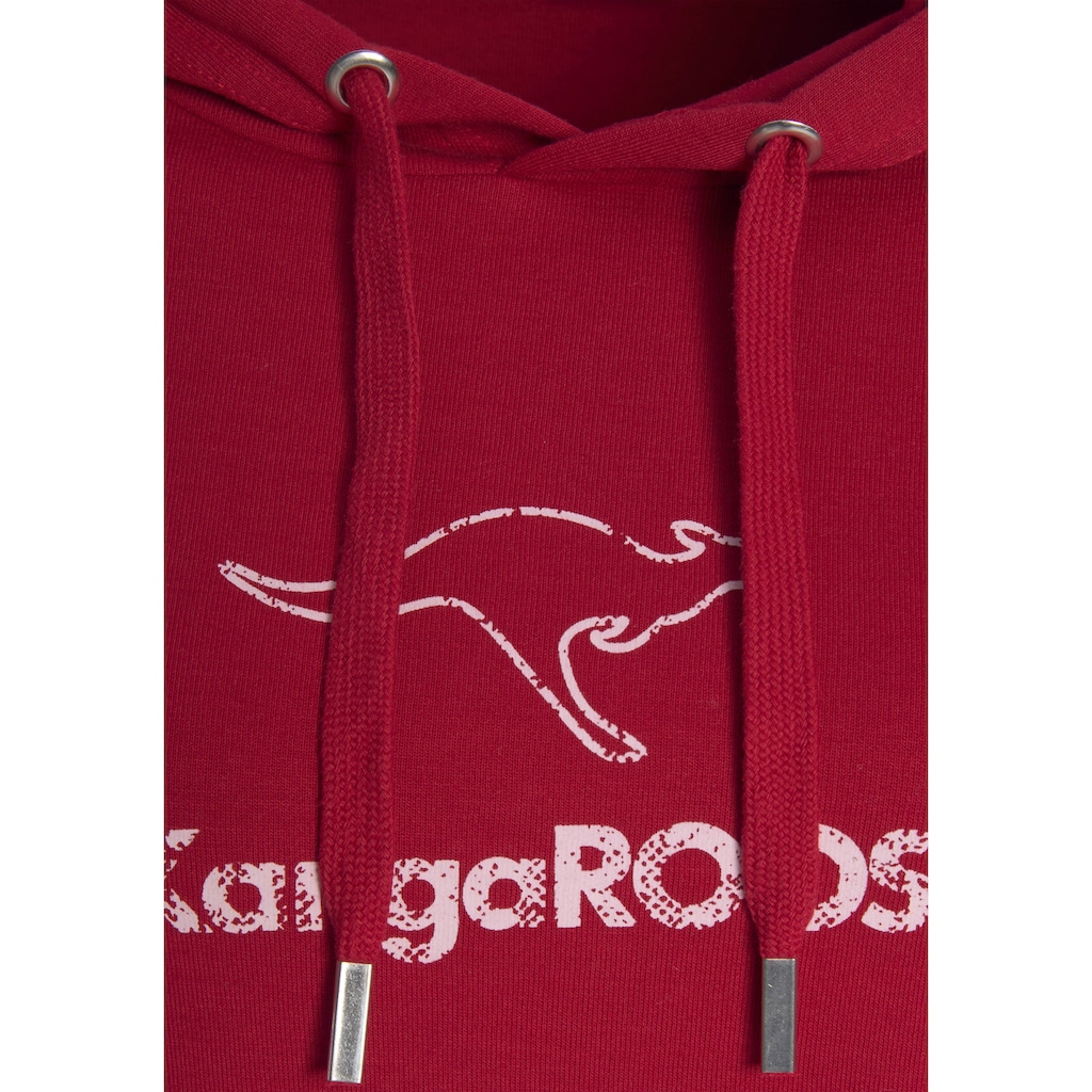 KangaROOS Hoodie, mit Kängurutasche, Loungewear, Loungeanzug