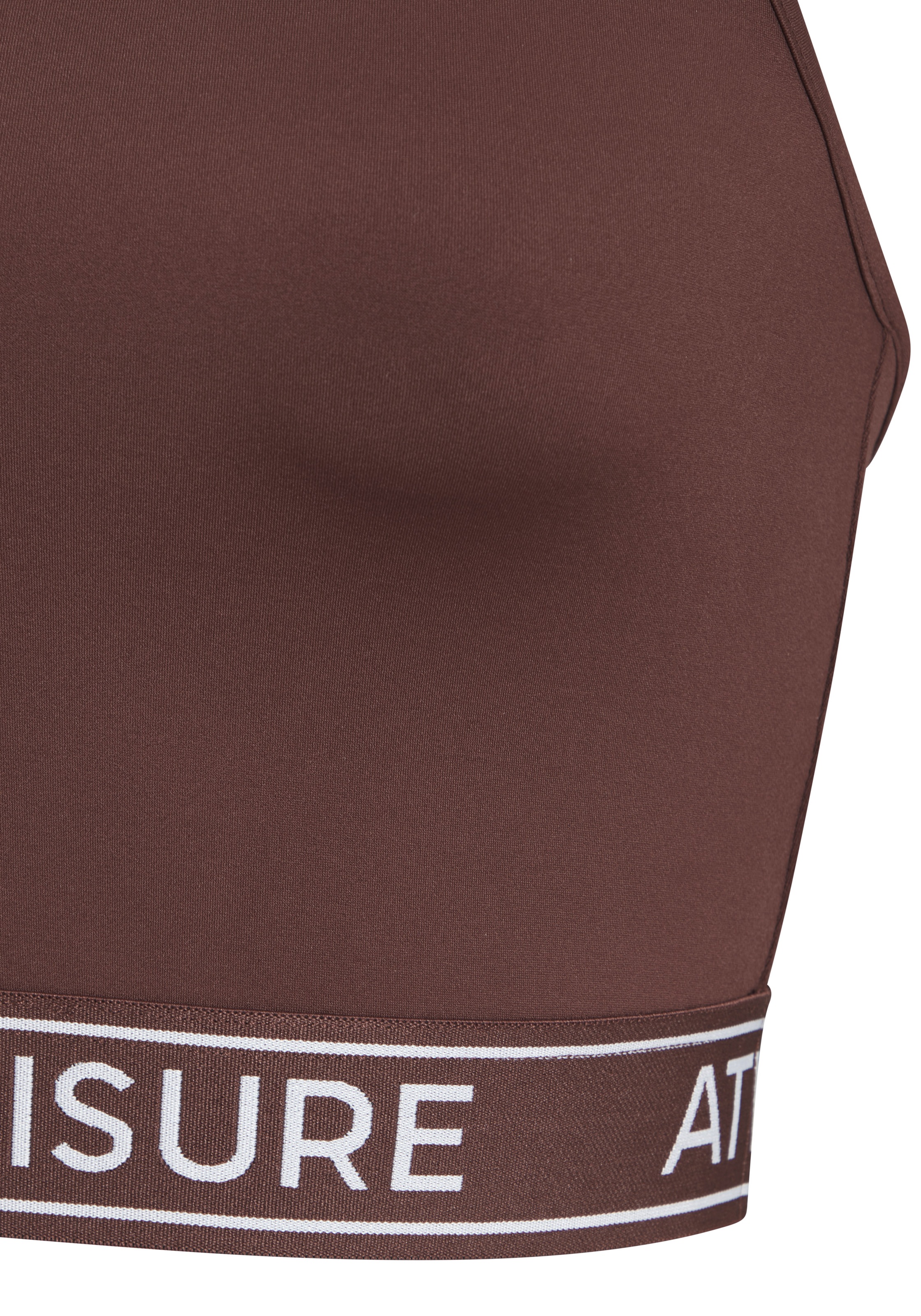 LASCANA ACTIVE Crop-Top mit modischem Rücken und Mesh-Einsatz, Tank Top, sportlich, bauchfrei