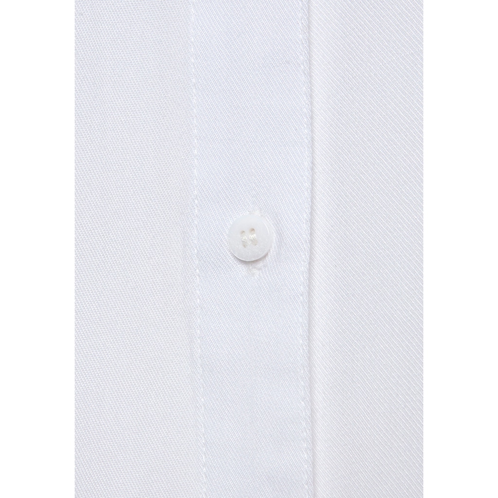 Vivance Hemdbluse, aus softer Lyocellqualität, luftige Damenbluse, casual-chic
