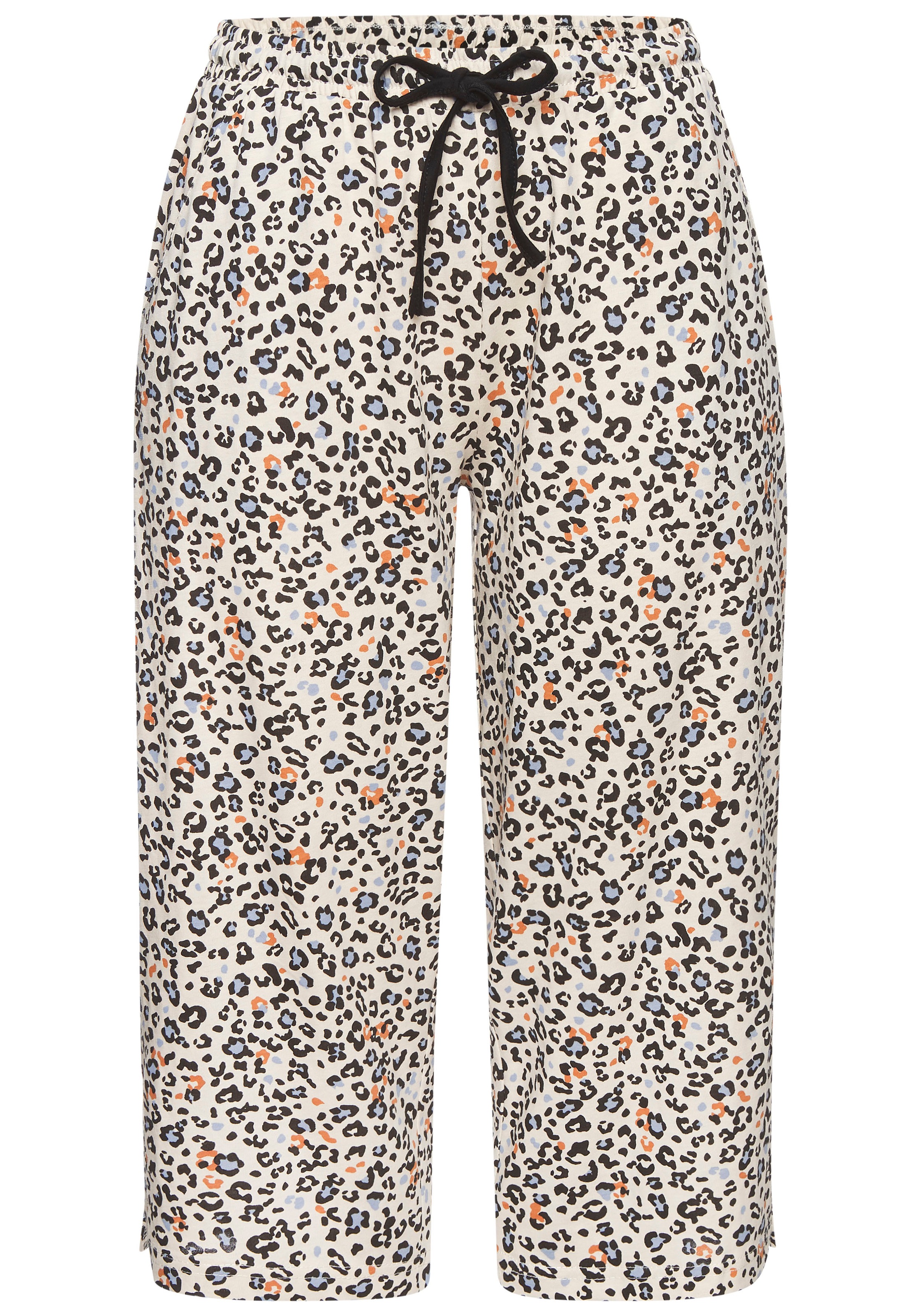 Vivance Dreams Capri-Pyjama, (2 tlg.), mit schönem Animalprint