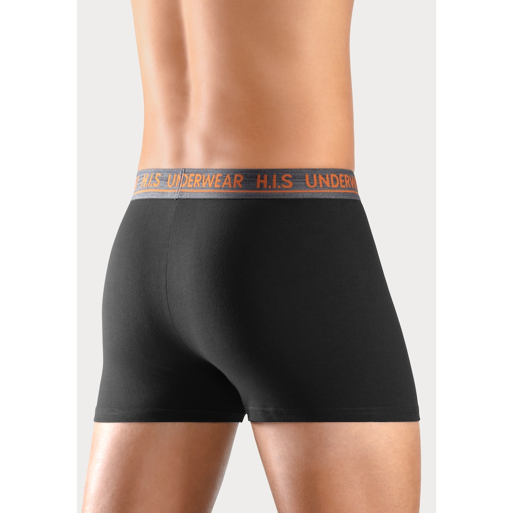 H.I.S Boxer »Boxershorts für Herren«, (Packung, 4 St.), mit bequemem Stretchbündchen