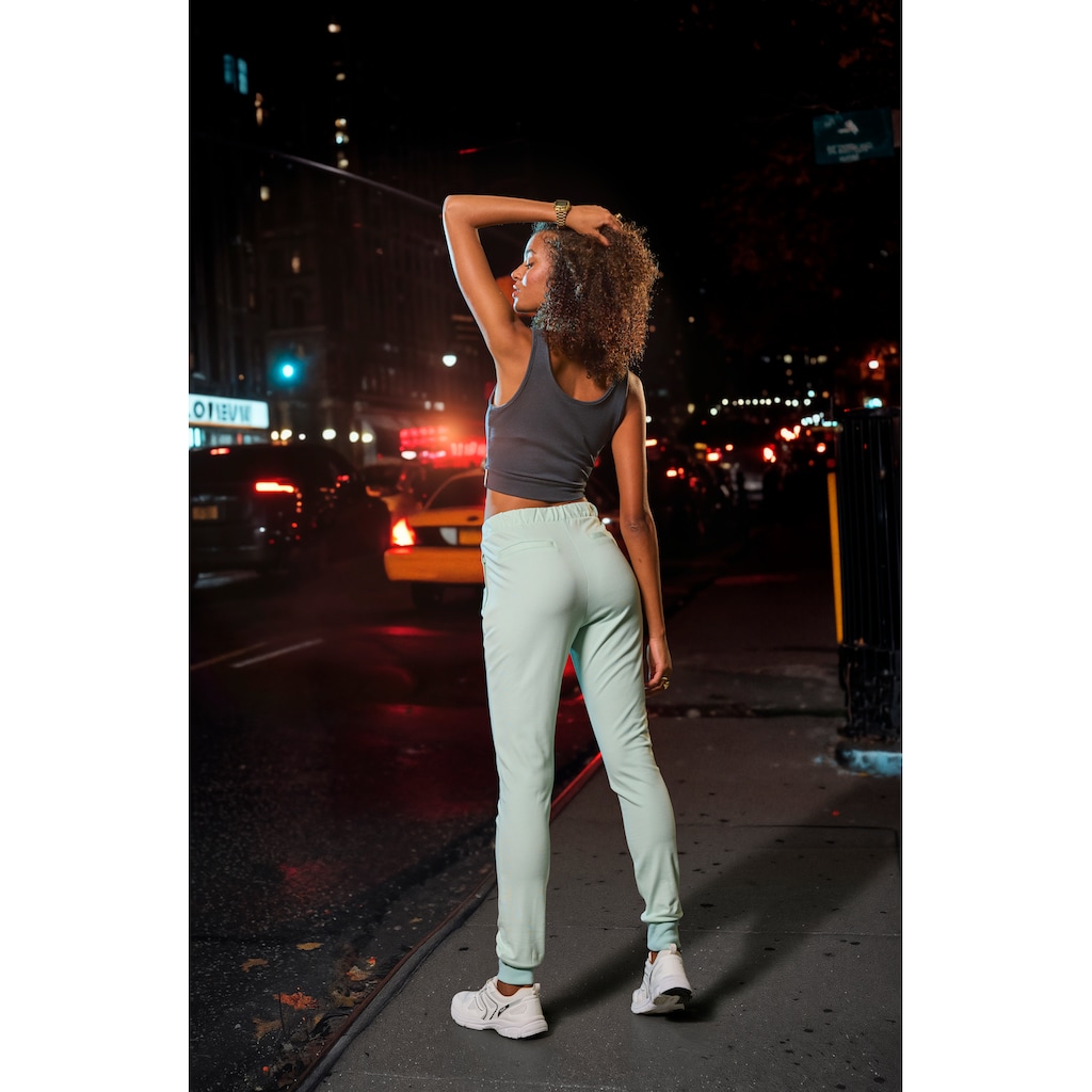 French Connection Loungepants, schmale sportive Form, weich fliessend