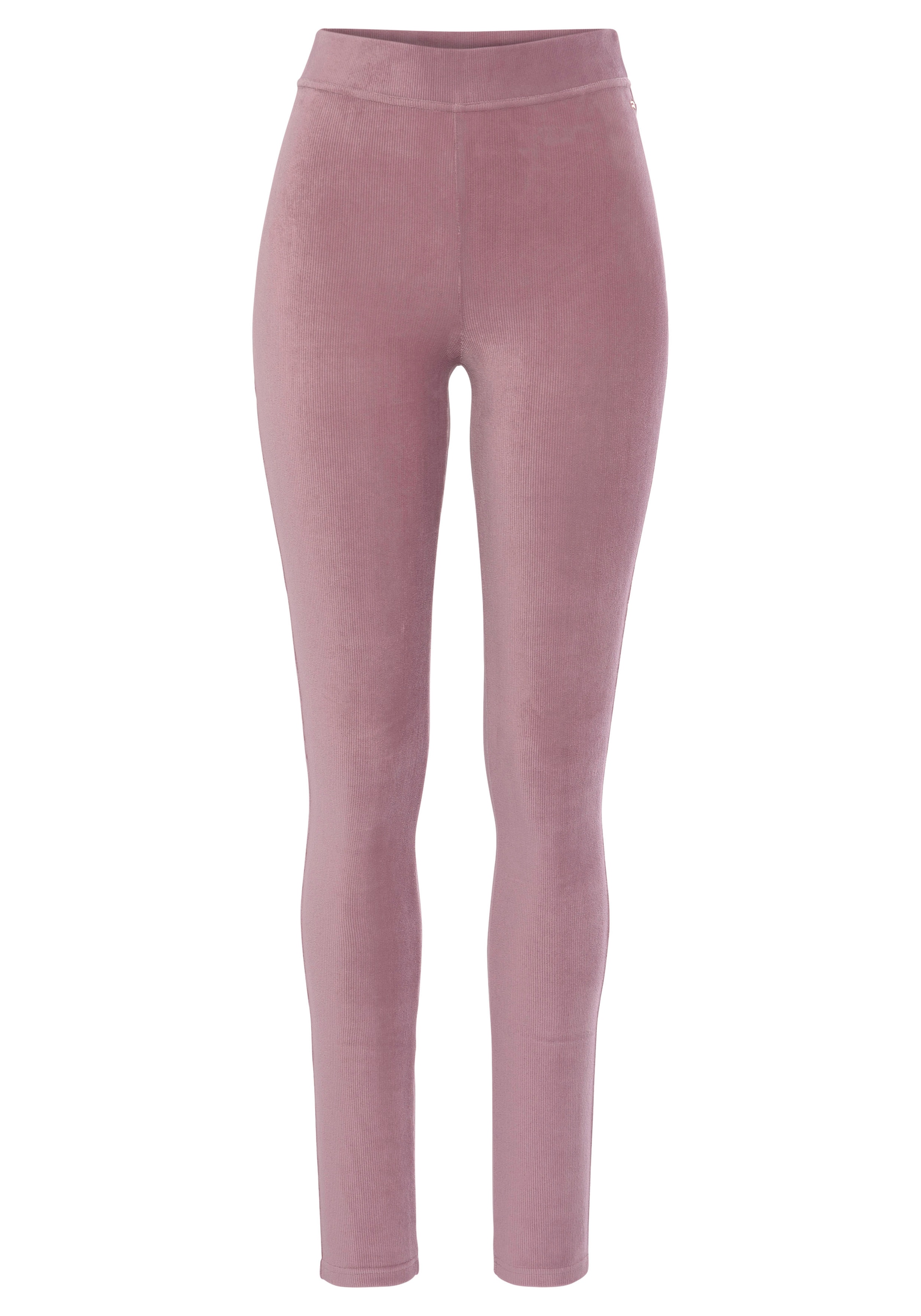 LASCANA Leggings, aus weichem Material in Cord-Optik, Loungewear