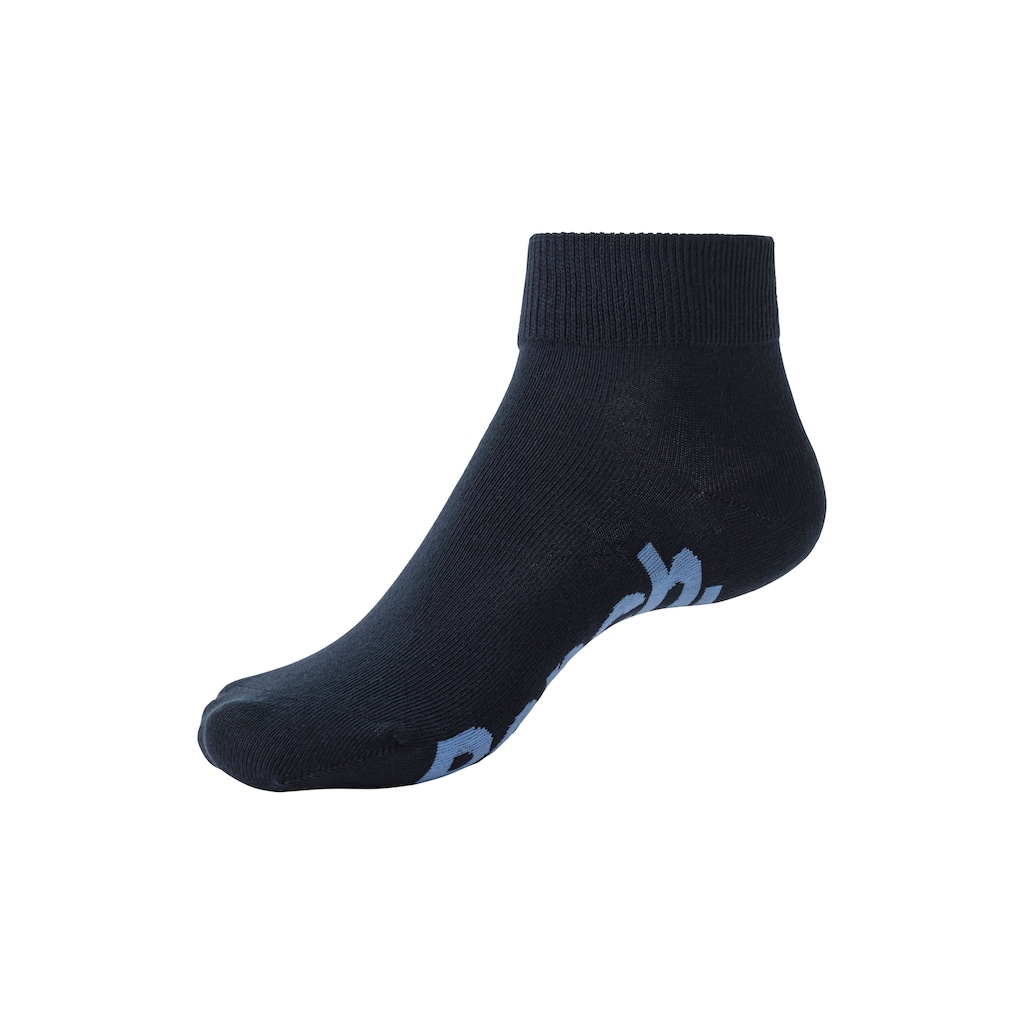Bench. Kurzsocken, (Federtasche, 7 Paar), in ansprechendem Mäppchen mit Reissverschluss
