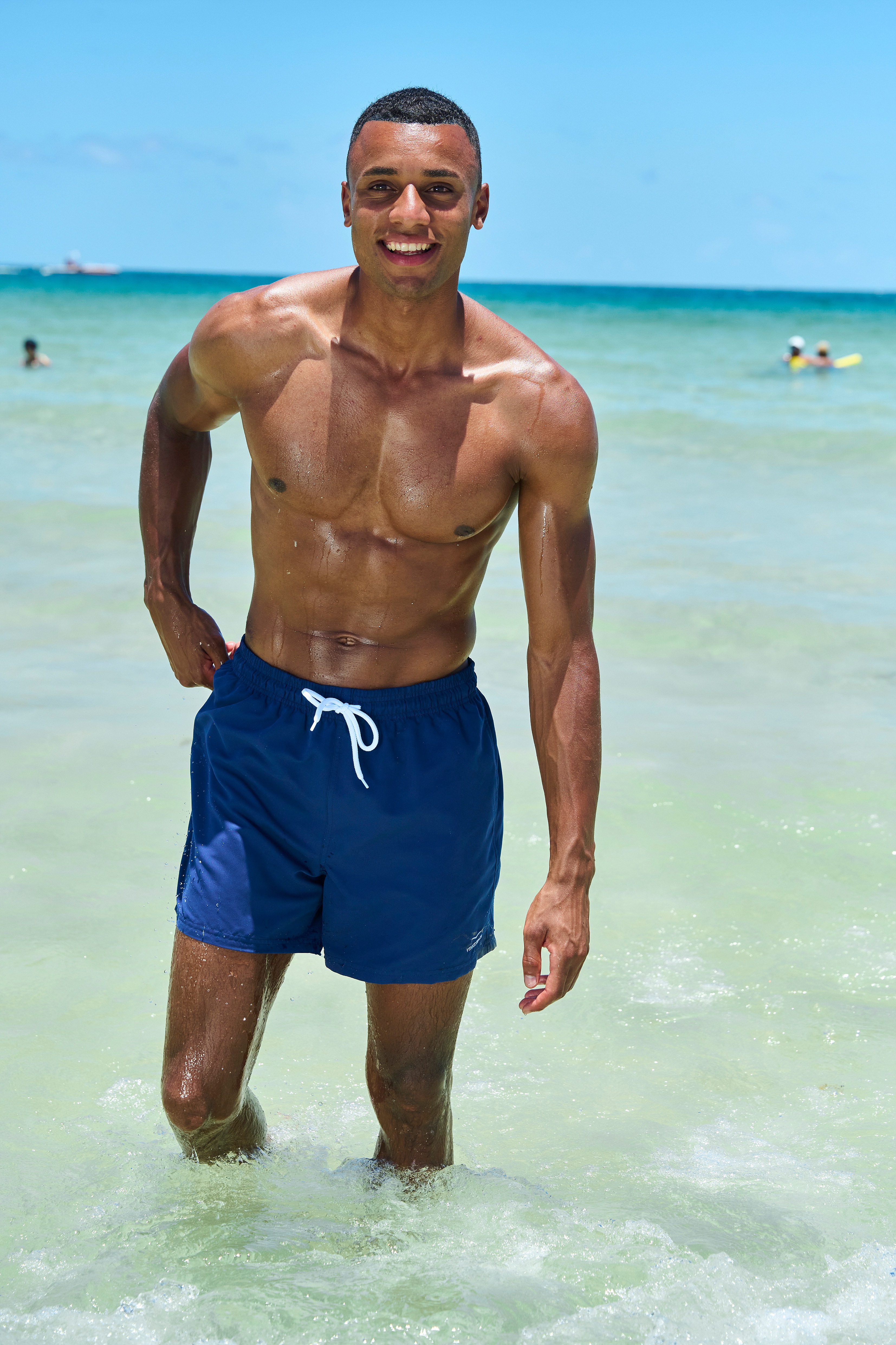 Thumbnail - Venice Beach Badeshorts, mit Marken-Logo