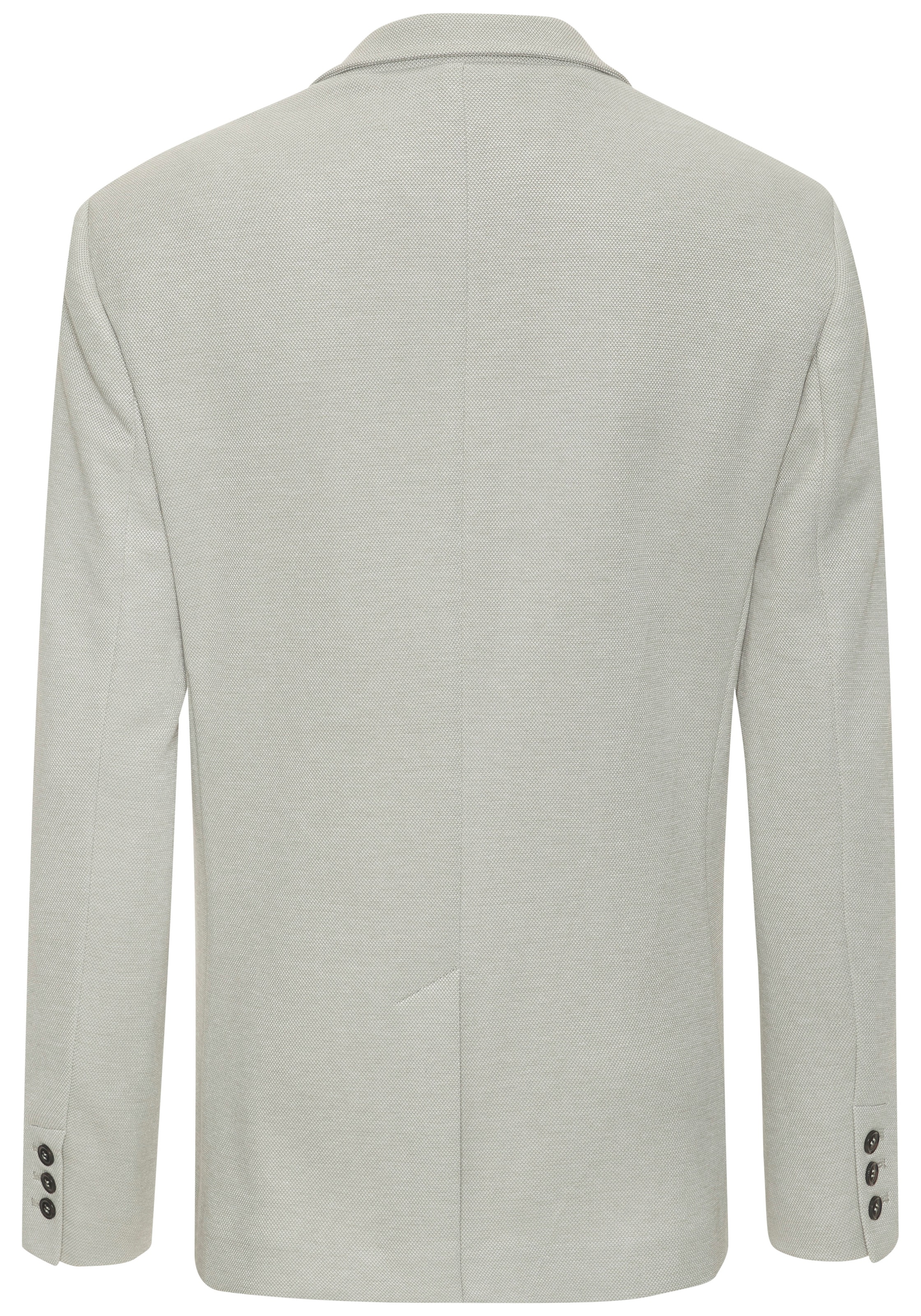 John Devin Veste »aus elastischer Jersey Pikee-Qualität« lässiges Stretchsakko mit dezentem Muster