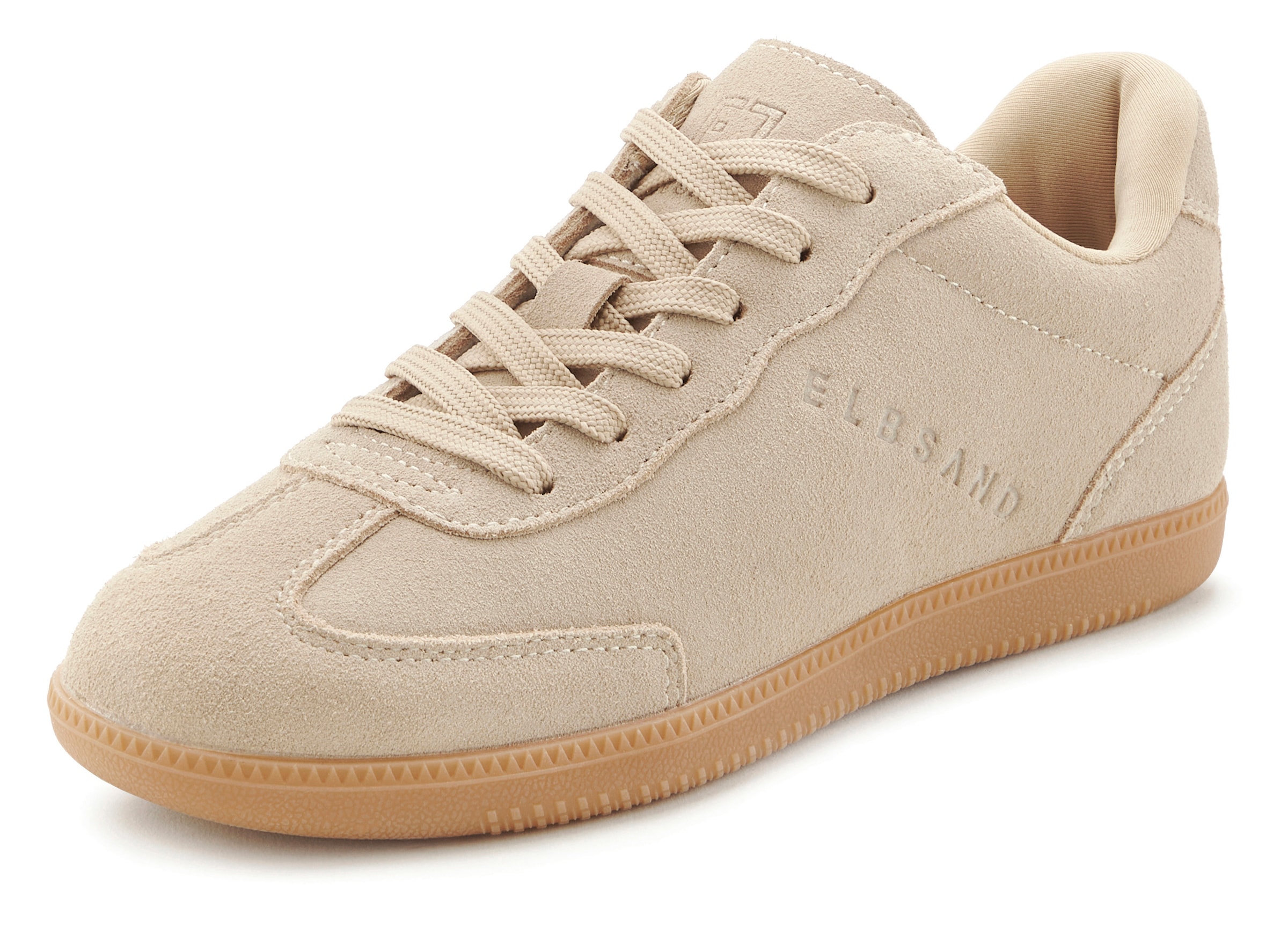 Elbsand Sneaker »Freizeitschuh, Schnürschuh«, Retro Sneaker, Lederschuh, Schnürhalbschuh aus Leder Unisex