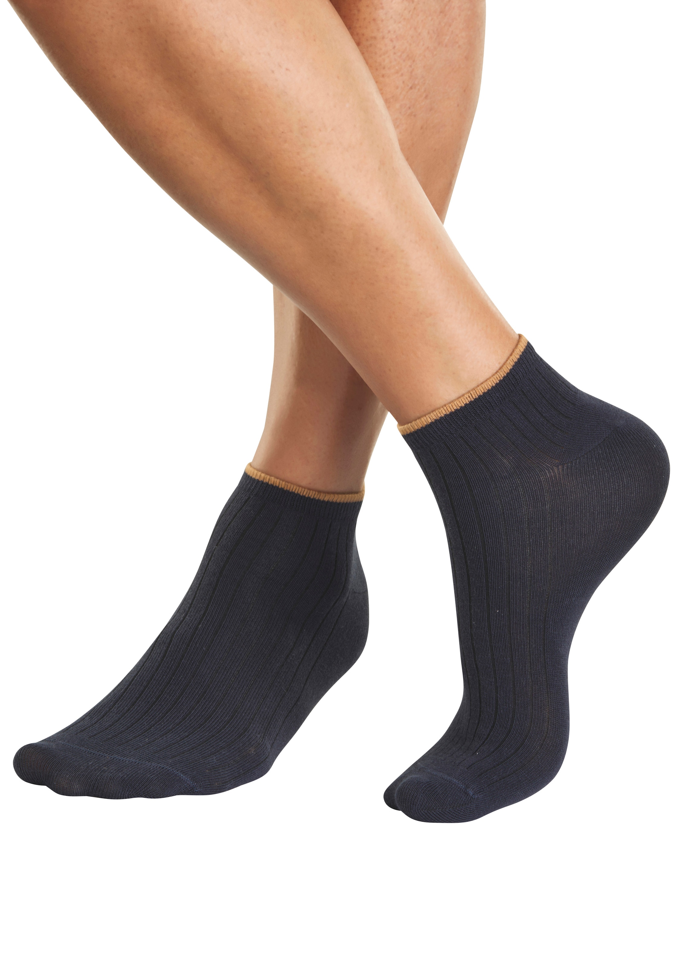 H.I.S Kurzsocken Packung, 7 Paar tlg. in schöner Farbpackung