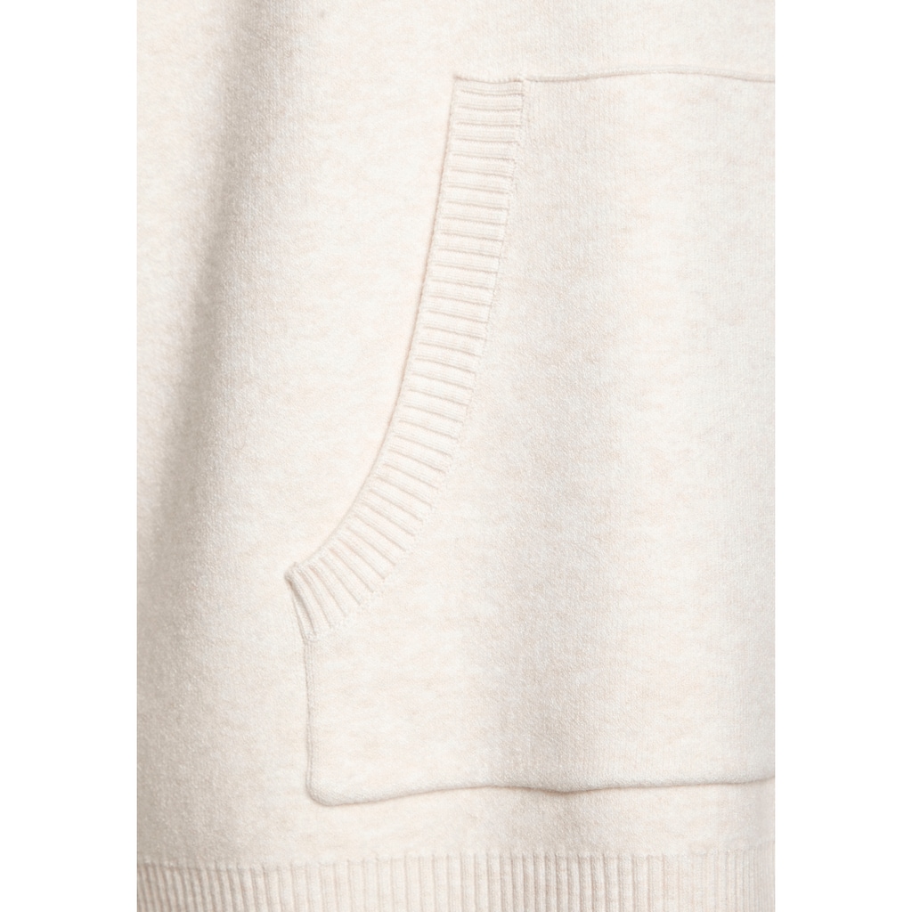 Elbsand Hoodie, aus hochwertigen Strick