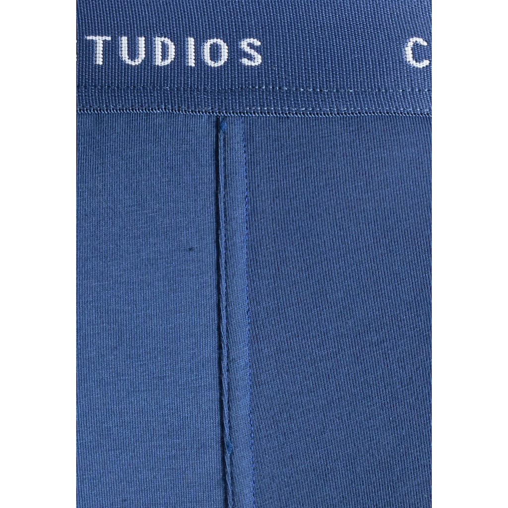 Copenhagen Studios Boxer »Boxershorts für Herren«, (3 St.), mit längerem Bein und Logobund