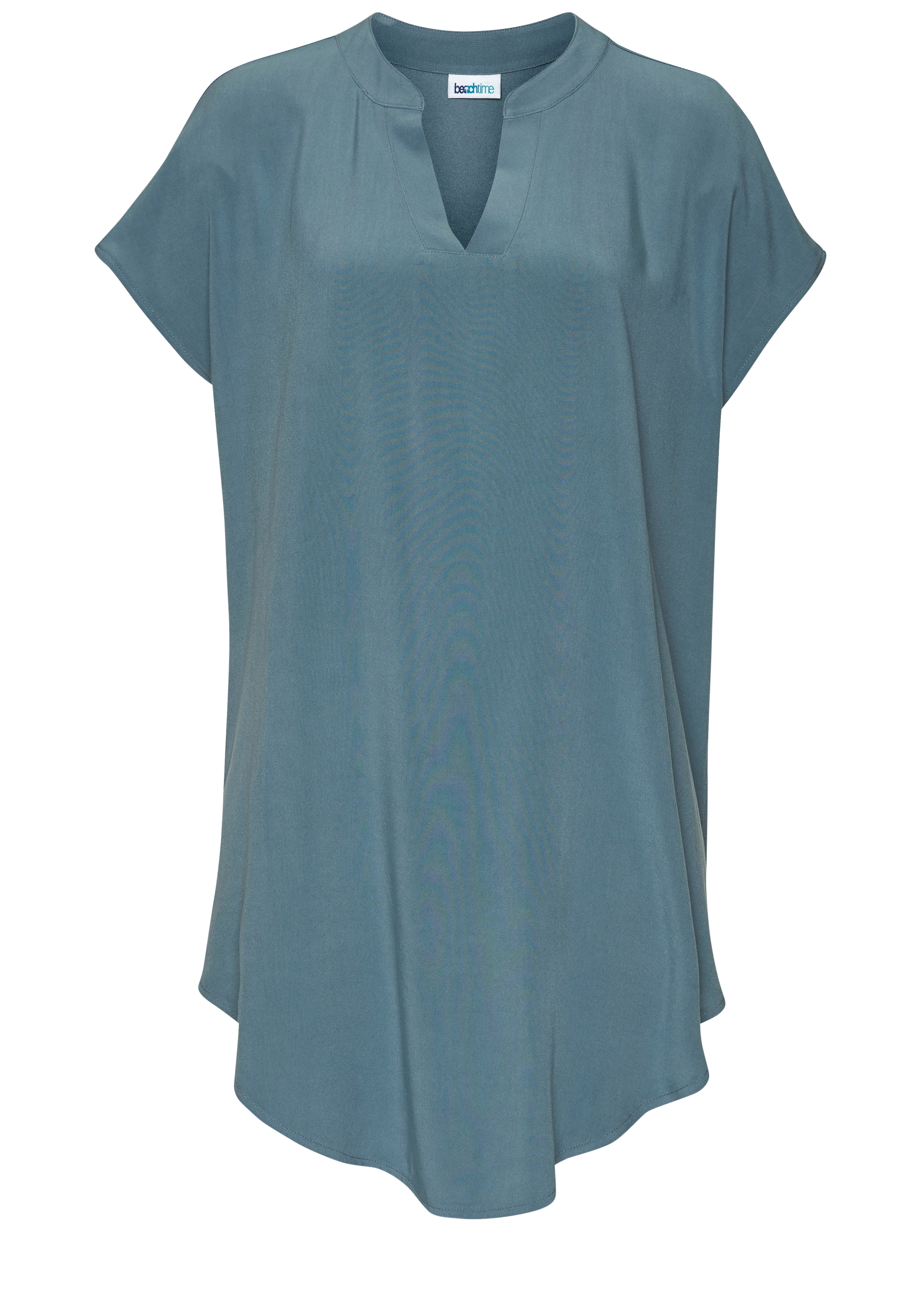 Beachtime Longshirt aus Materialmix