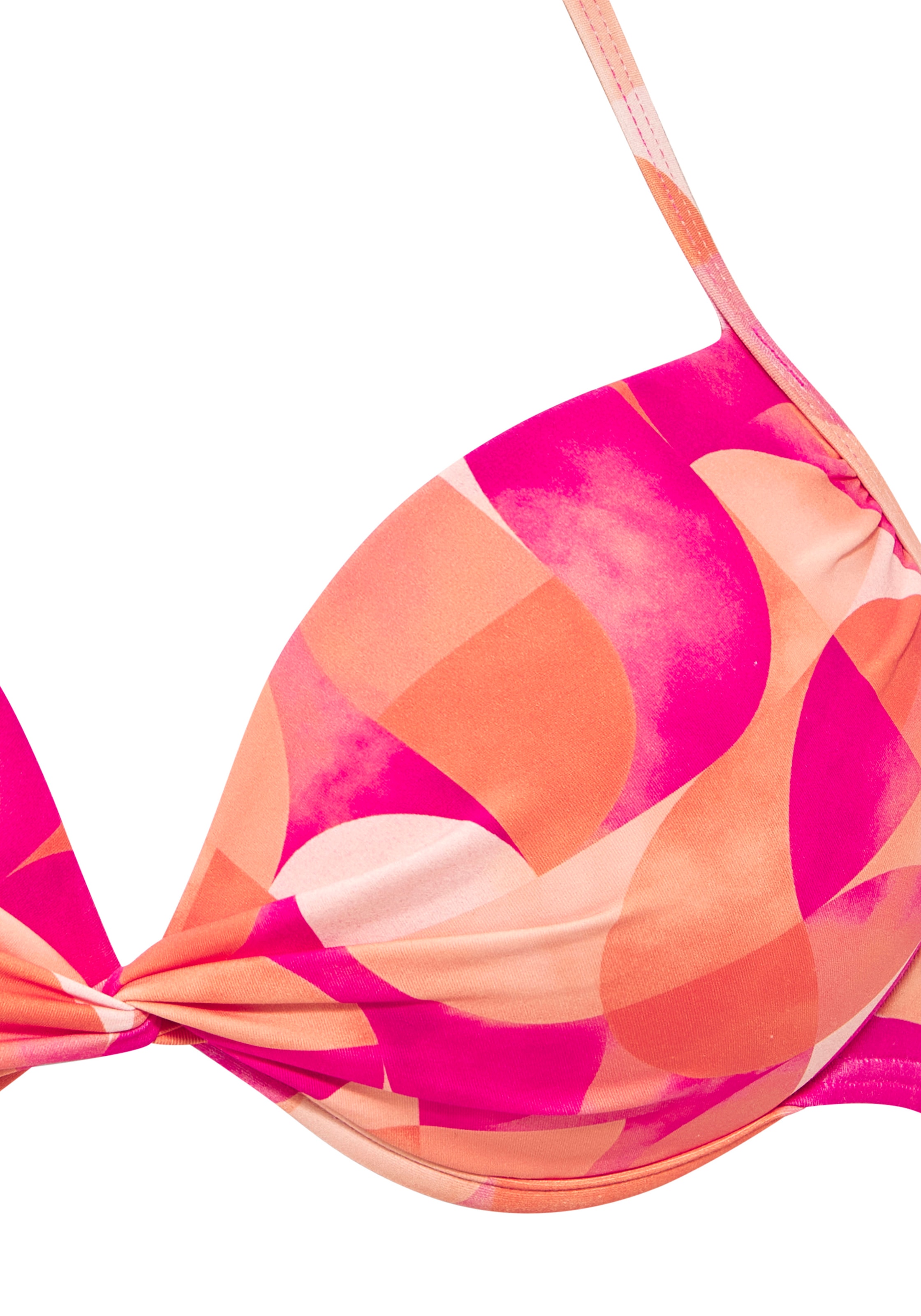 LASCANA Top bikini push-up »Tilly« mit modernem Allover-Print