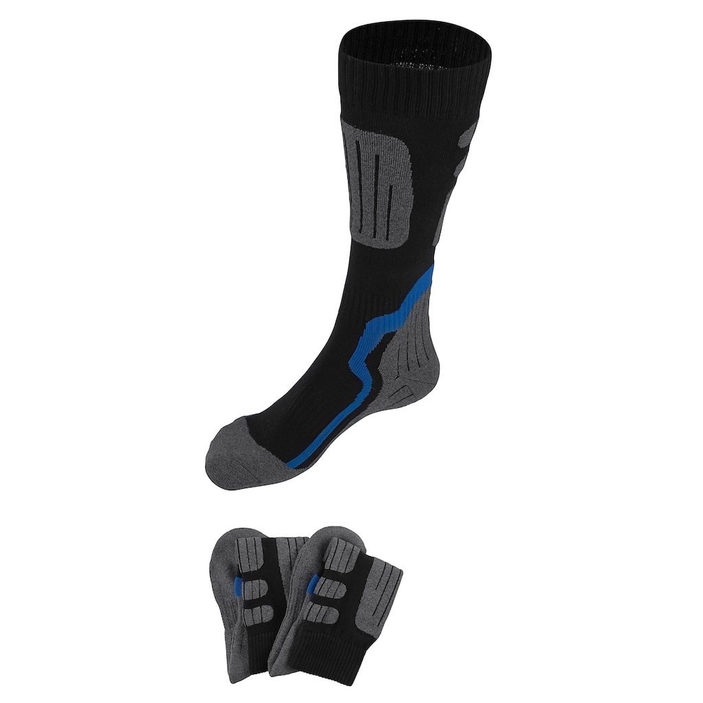 H.I.S Kniestrümpfe, (Packung, 2 Paar), ideal für Wintersportaktivitäten