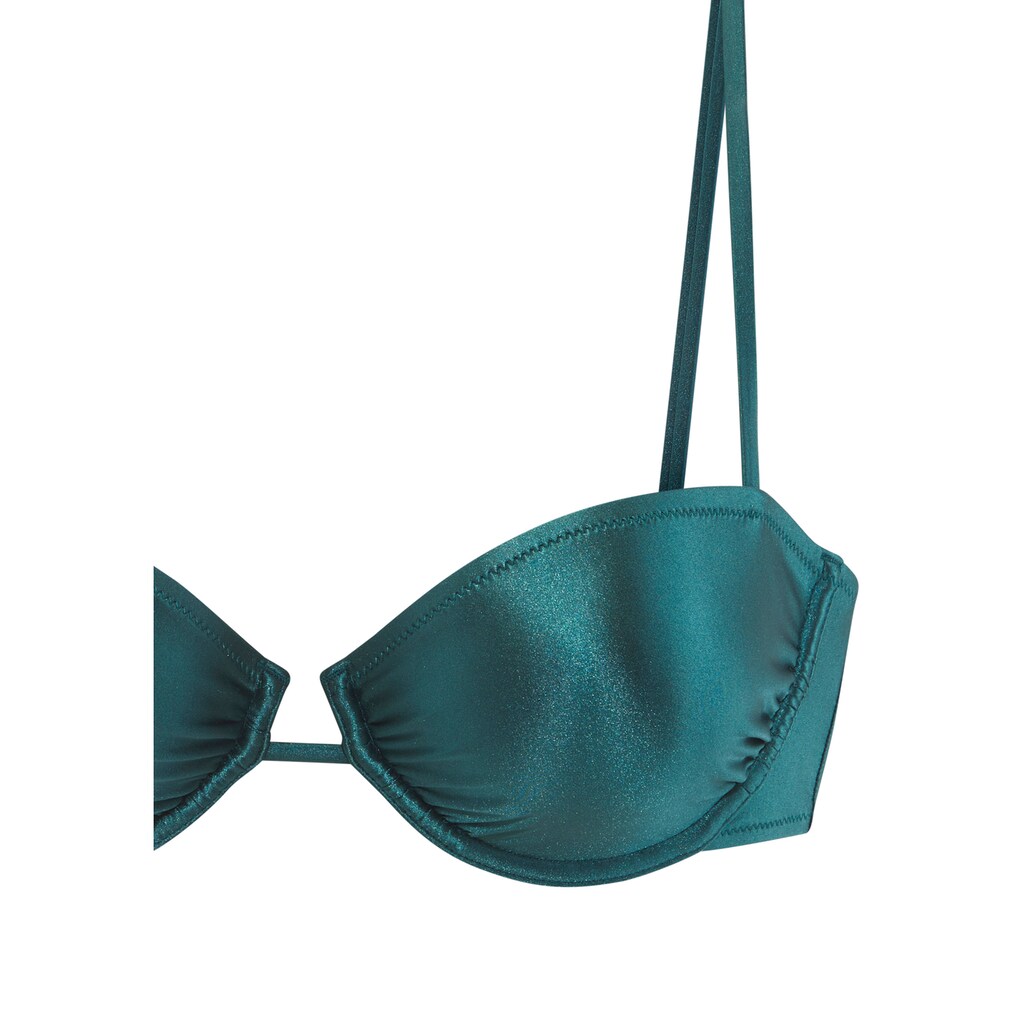 Copenhagen Studios Bügel-Bikini-Top »Manon«, aus glänzendem Material