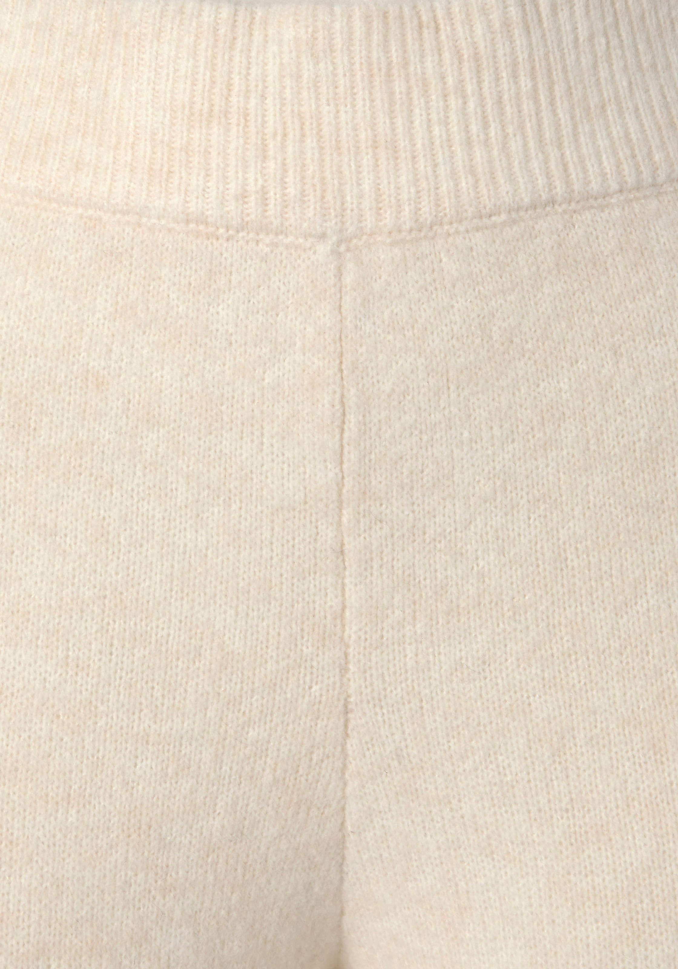 LASCANA Strickhose, mit Rippbündchen, Loungewear