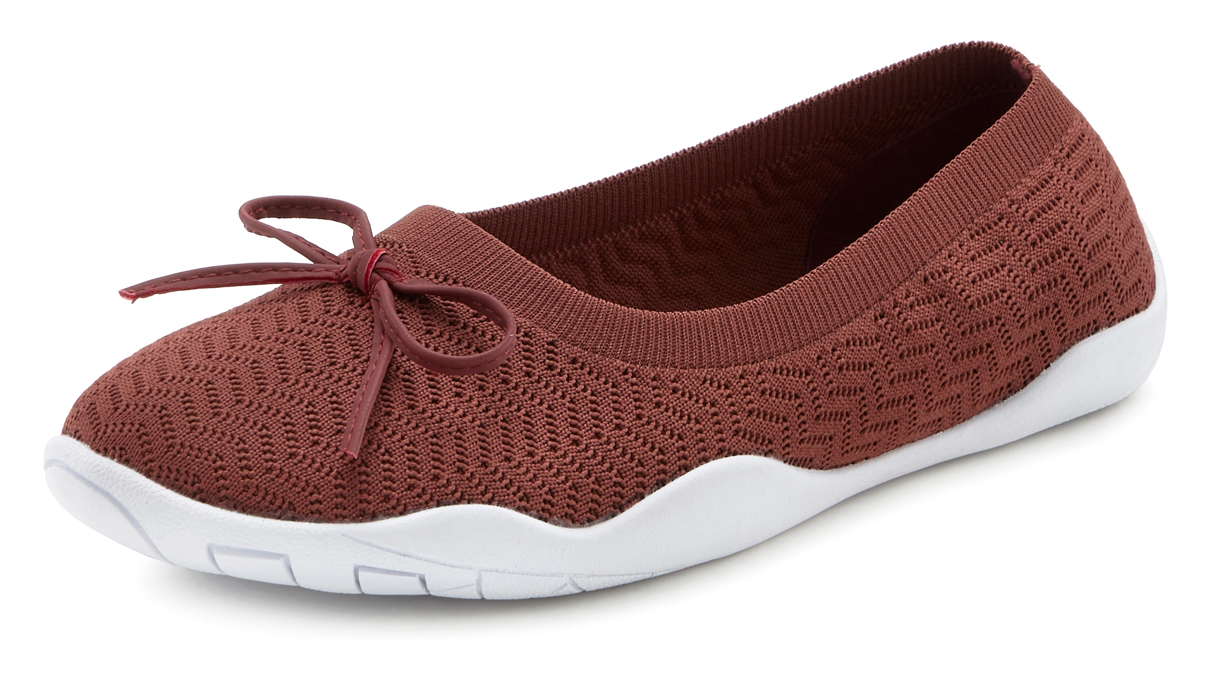 LASCANA Sneaker Ballerinas, Slipper, Halbschuh, Slip-On-Sneaker ultraleicht VEGAN