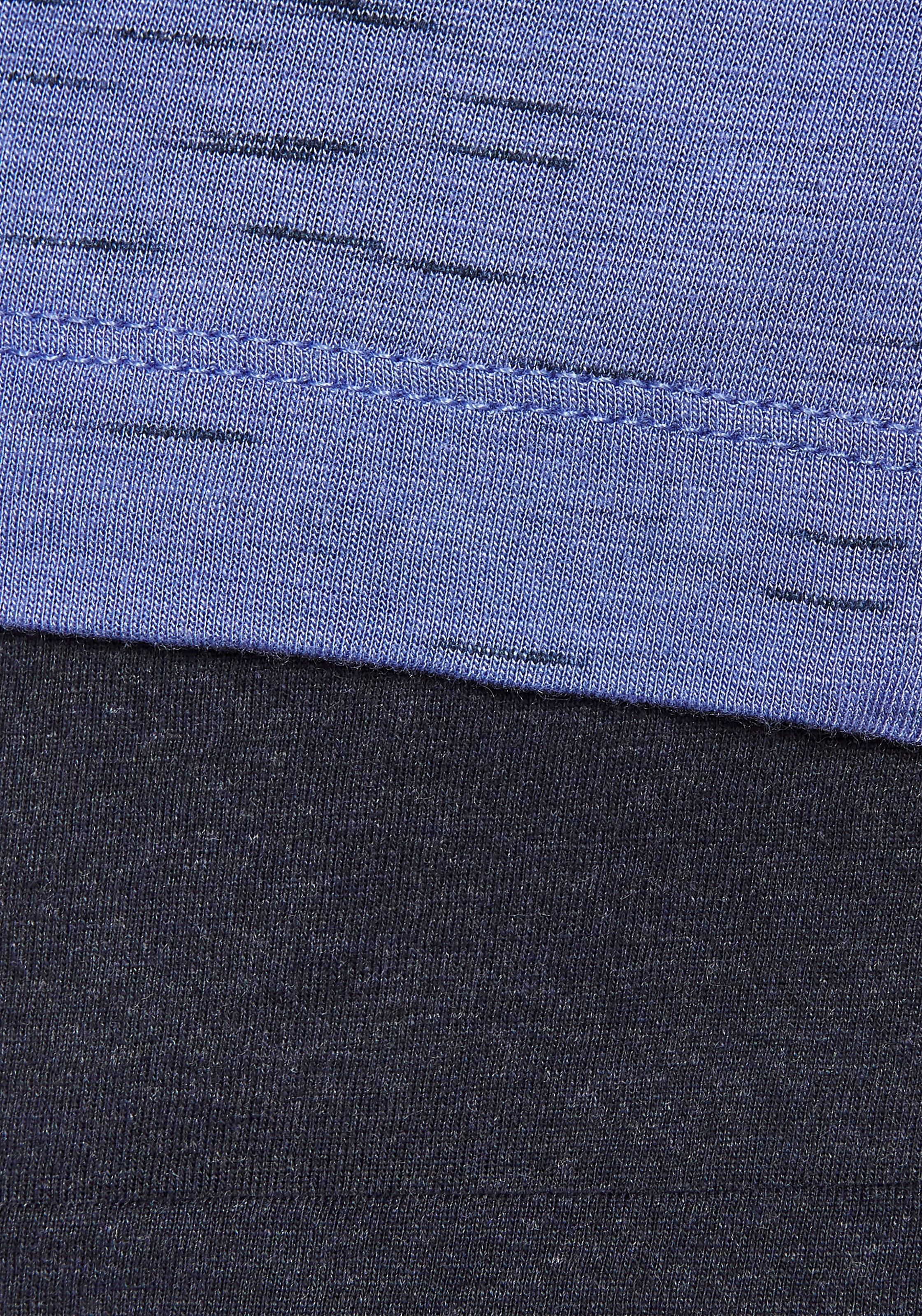 Vivance Dreams Pyjama, (2 tlg.), mit schönem Melangeeffekt