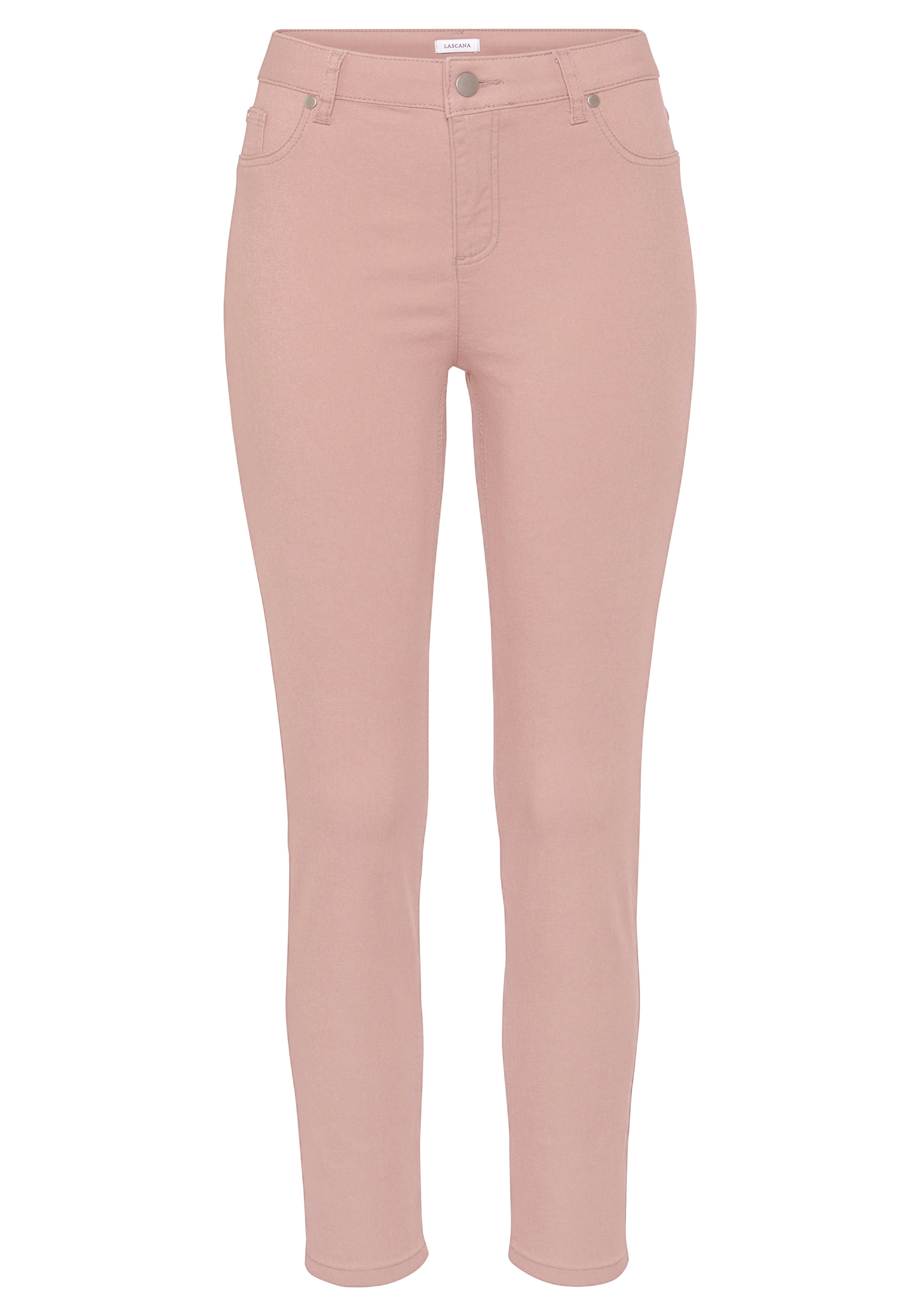 LASCANA Jegging 7/8 »aus weichem Stretch-Denim«  in Skinny-Form, Stretch-Denim, Basic, Sommerhose
