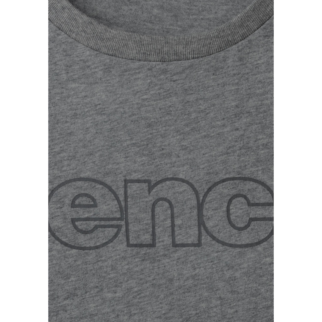Bench. Loungewear Langarmshirt, (2 tlg.), mit Bench. Print vorn