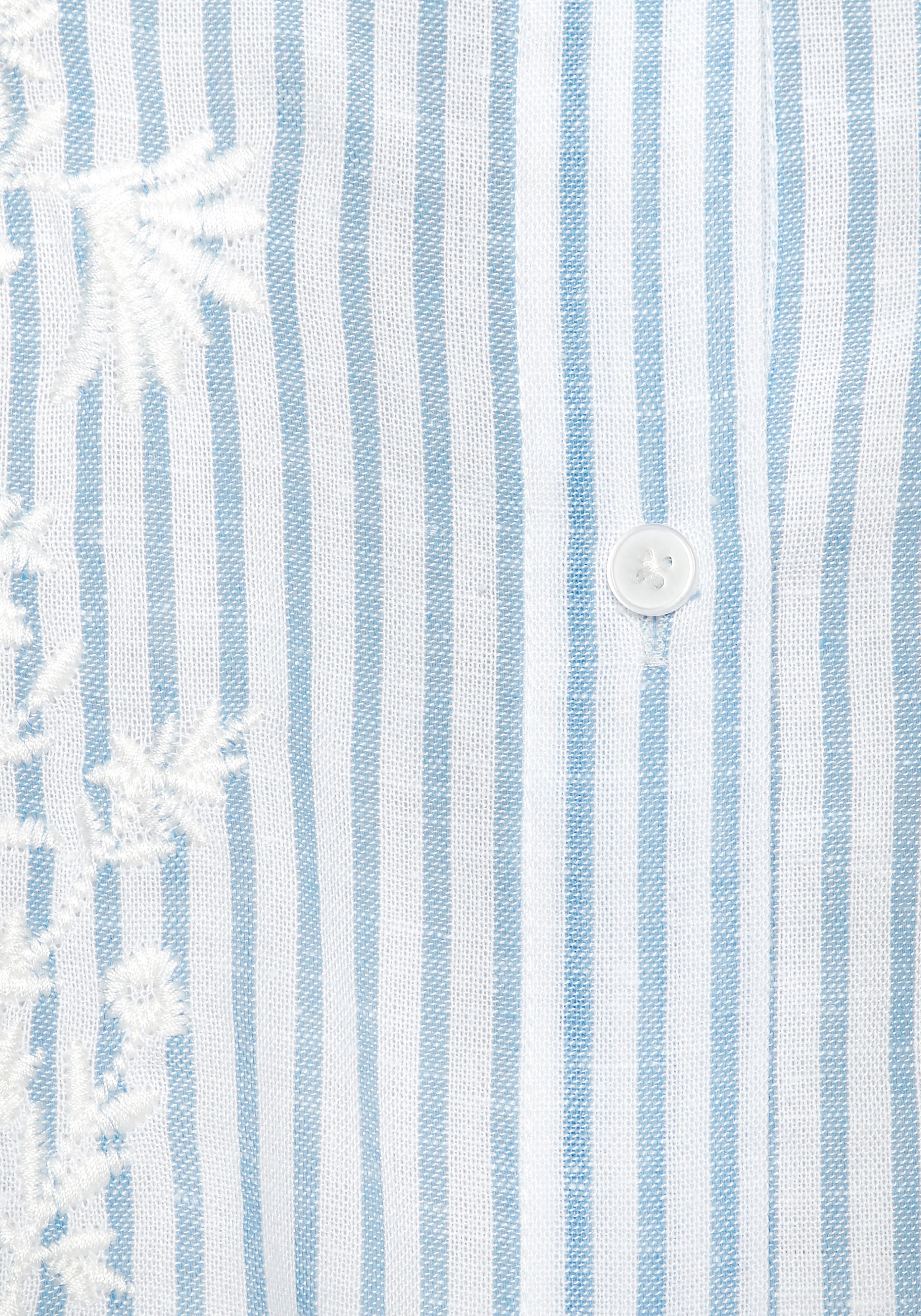 LASCANA Blouse à manches longues mit floraler Stickerei