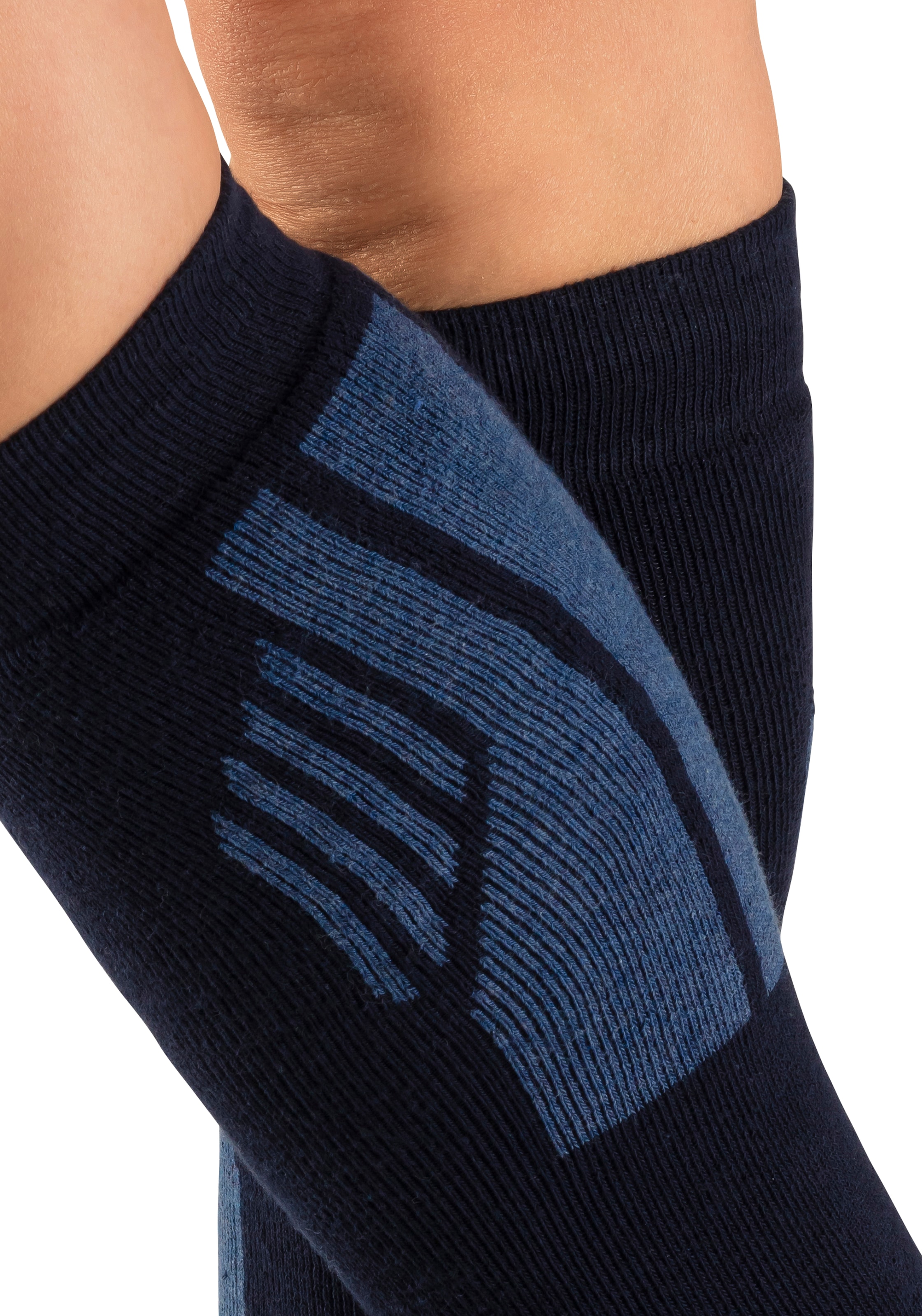 H.I.S Bas de ski »Damen und Herrensocken Vollfrottee« Paquet, 2 cuis tlg. avec éponge intégrale confortable