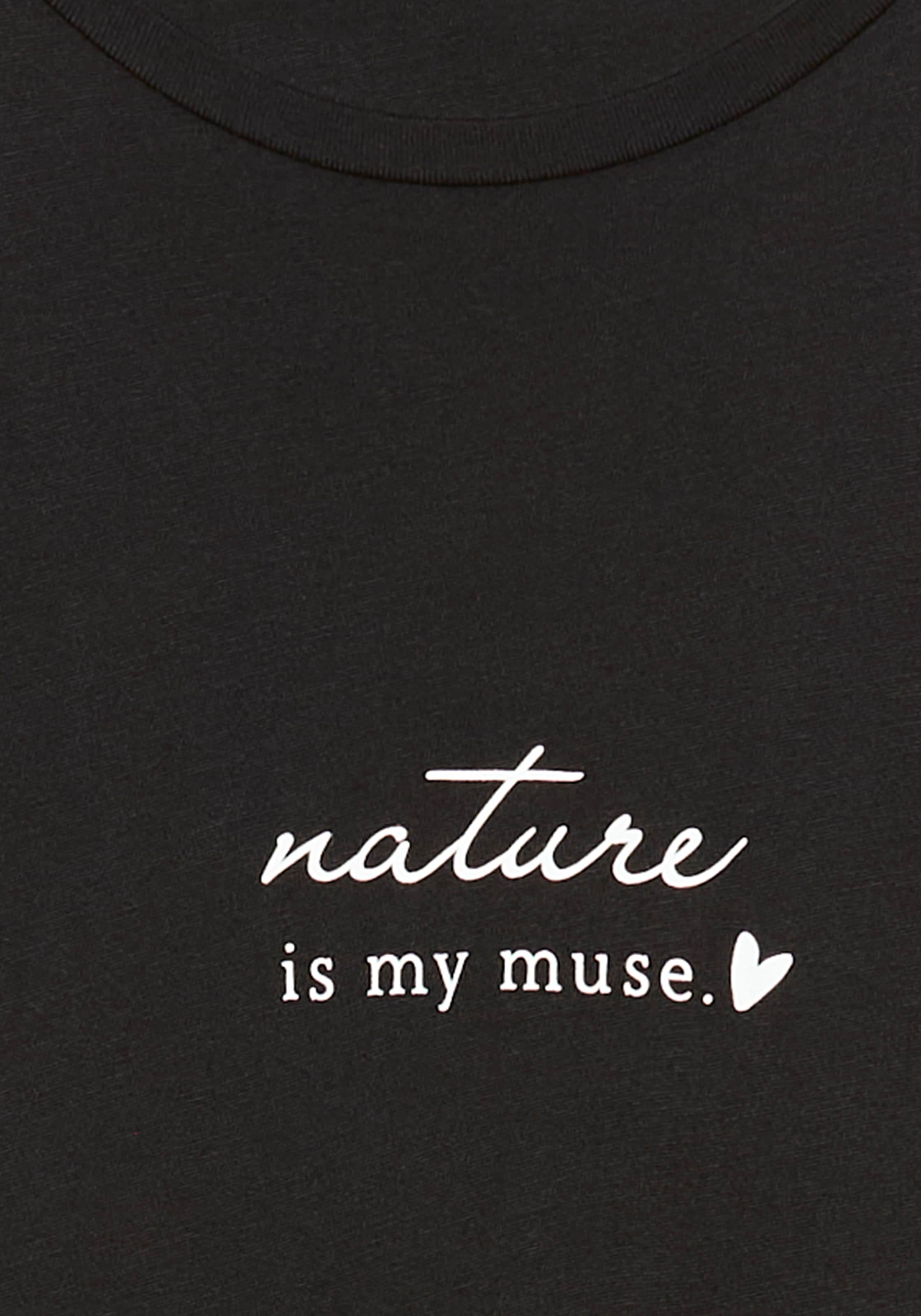 French Connection Chemise de nuit 1-teilig,  im zeitlosen Schwarz-Weiss-Look