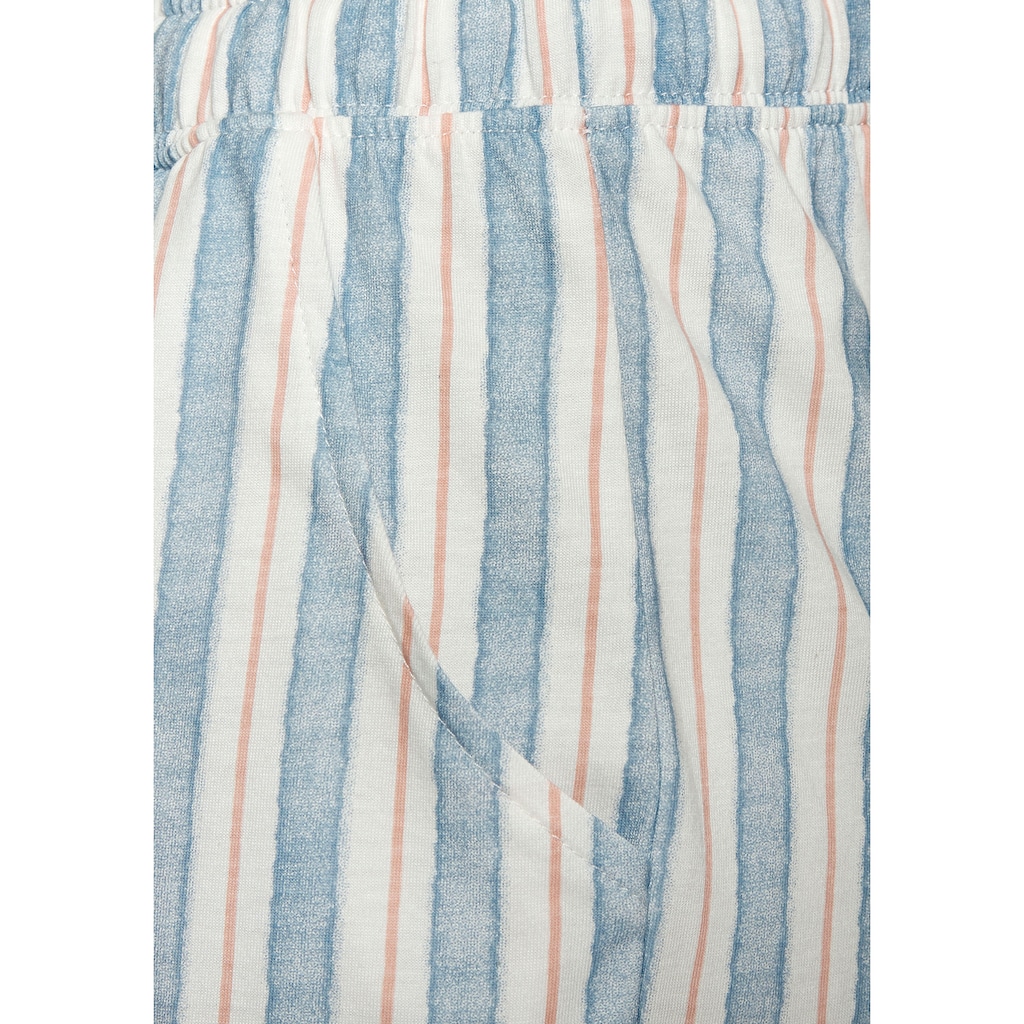 Vivance Dreams Pyjamashorts, mit Allover-Druck