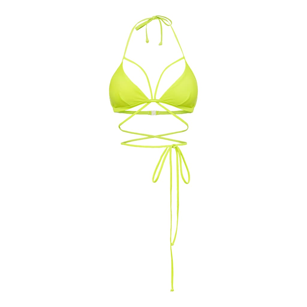 LSCN by LASCANA Triangel-Bikini-Top »Gina«, mit langem Bindeband