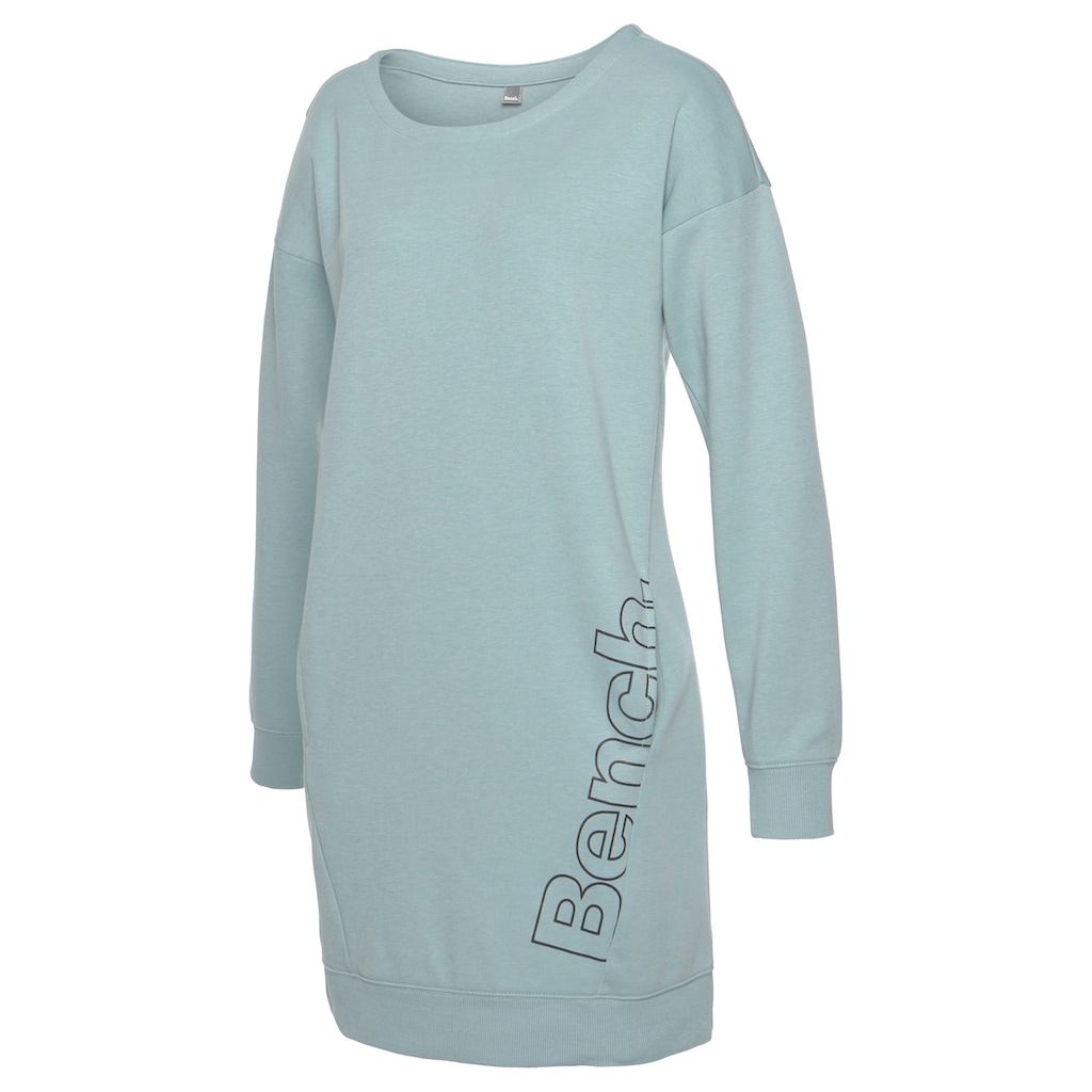Bench. Loungewear Sweatkleid, mit seitlichem Logoprint