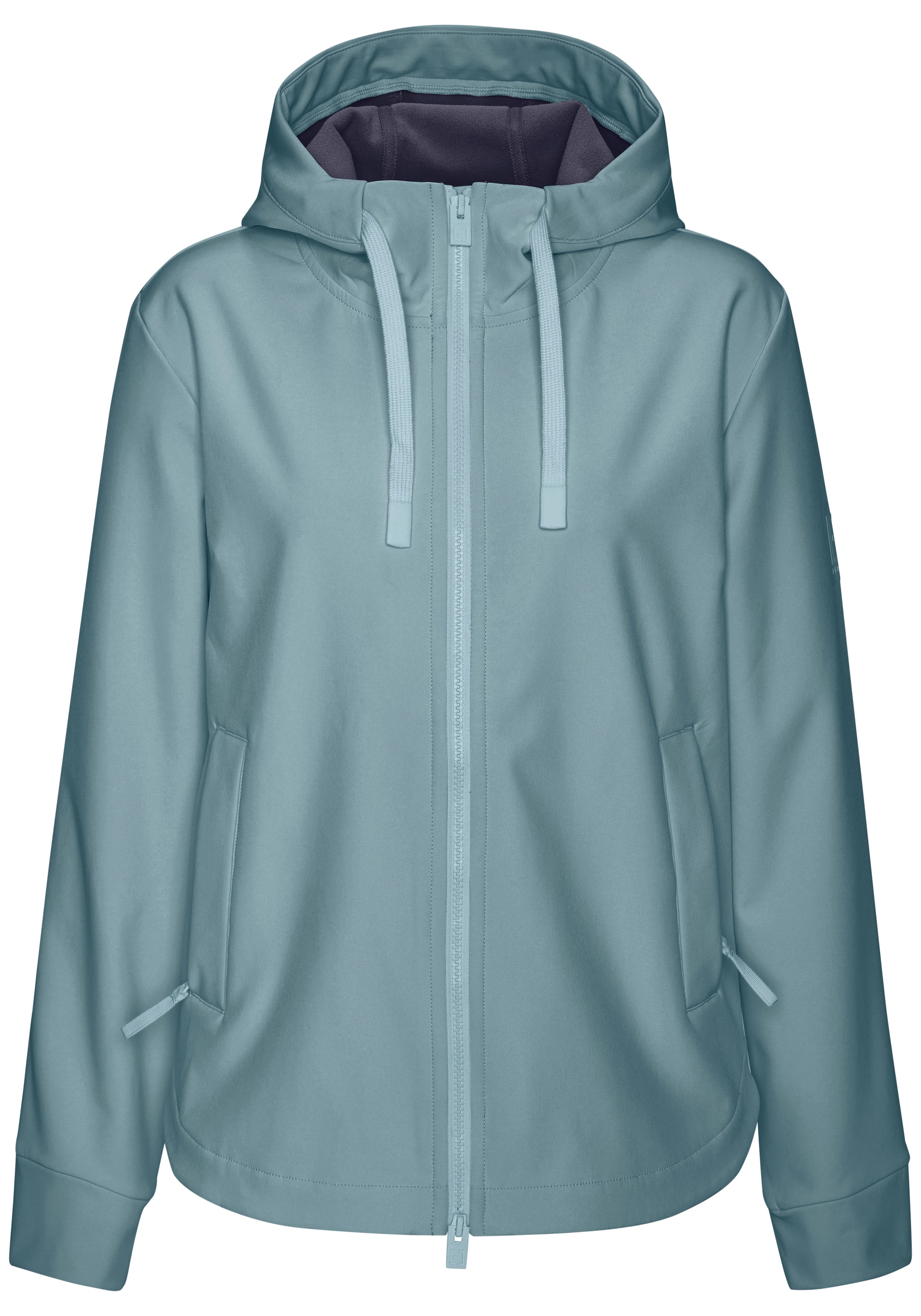 Elbsand Softshelljacke mit verstellbarer Kapuze