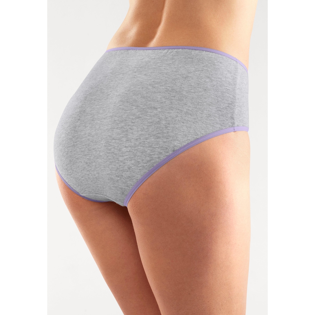 petite fleur Hüftslip, (10er-Pack), aus elastischer Baumwolle