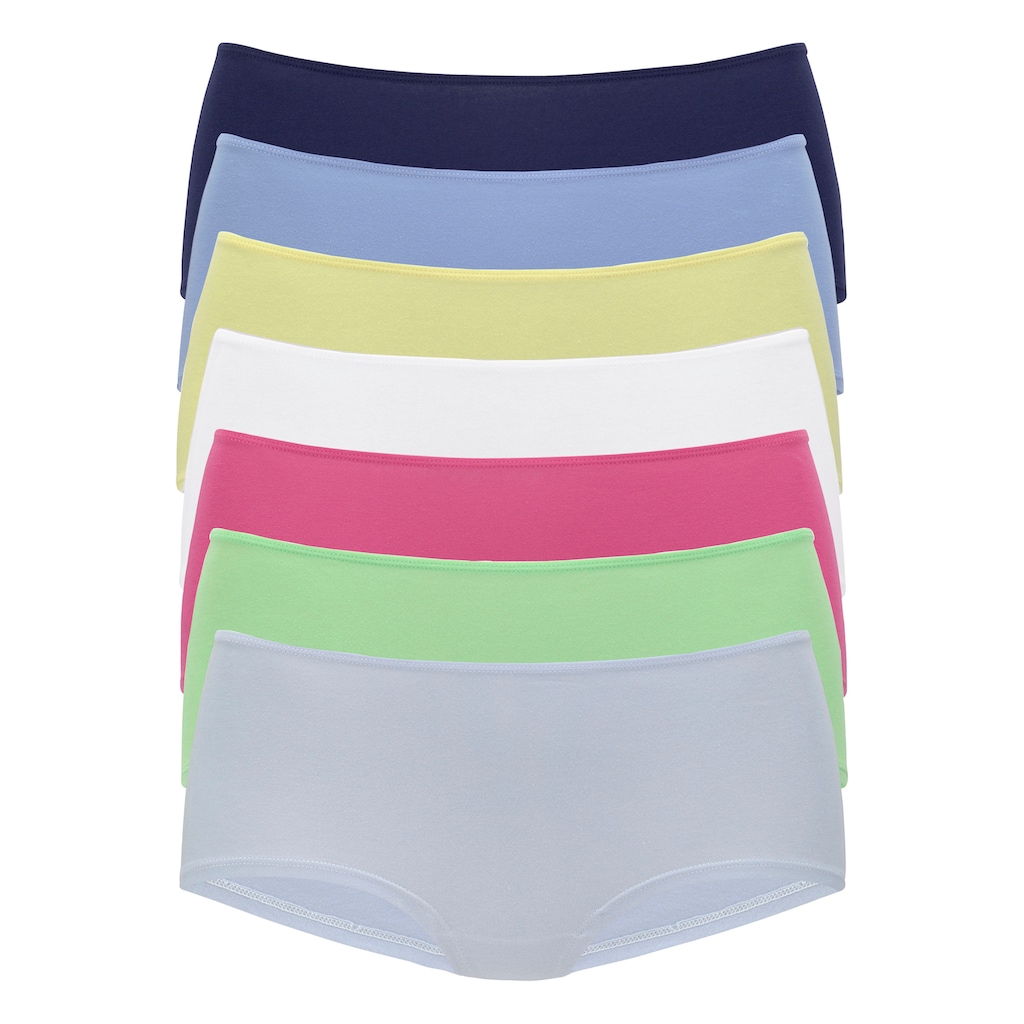 Vivance Panty, (7er-Pack), in frischen und gedeckten Farben