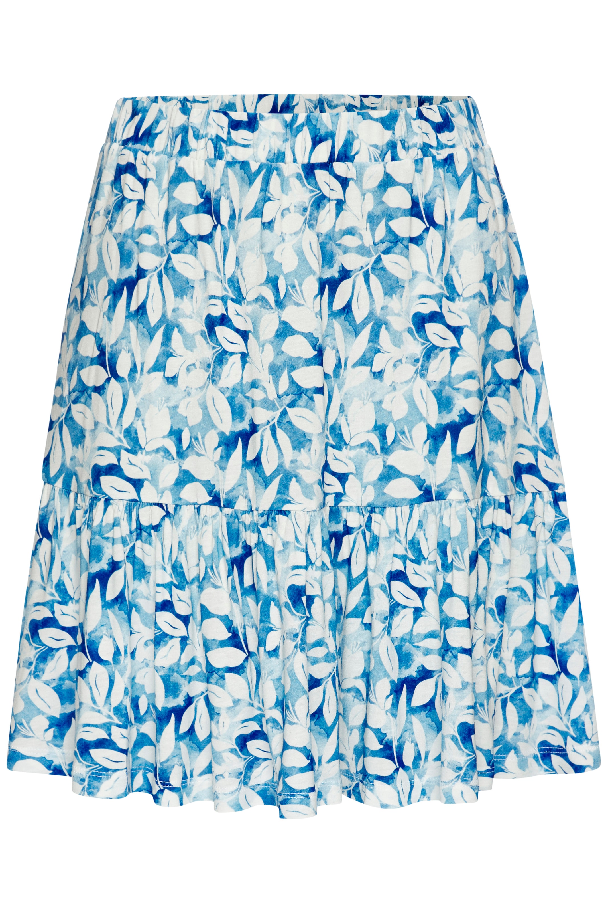 Vivance Minirock mit Volant in sommerlichem Allover-Print