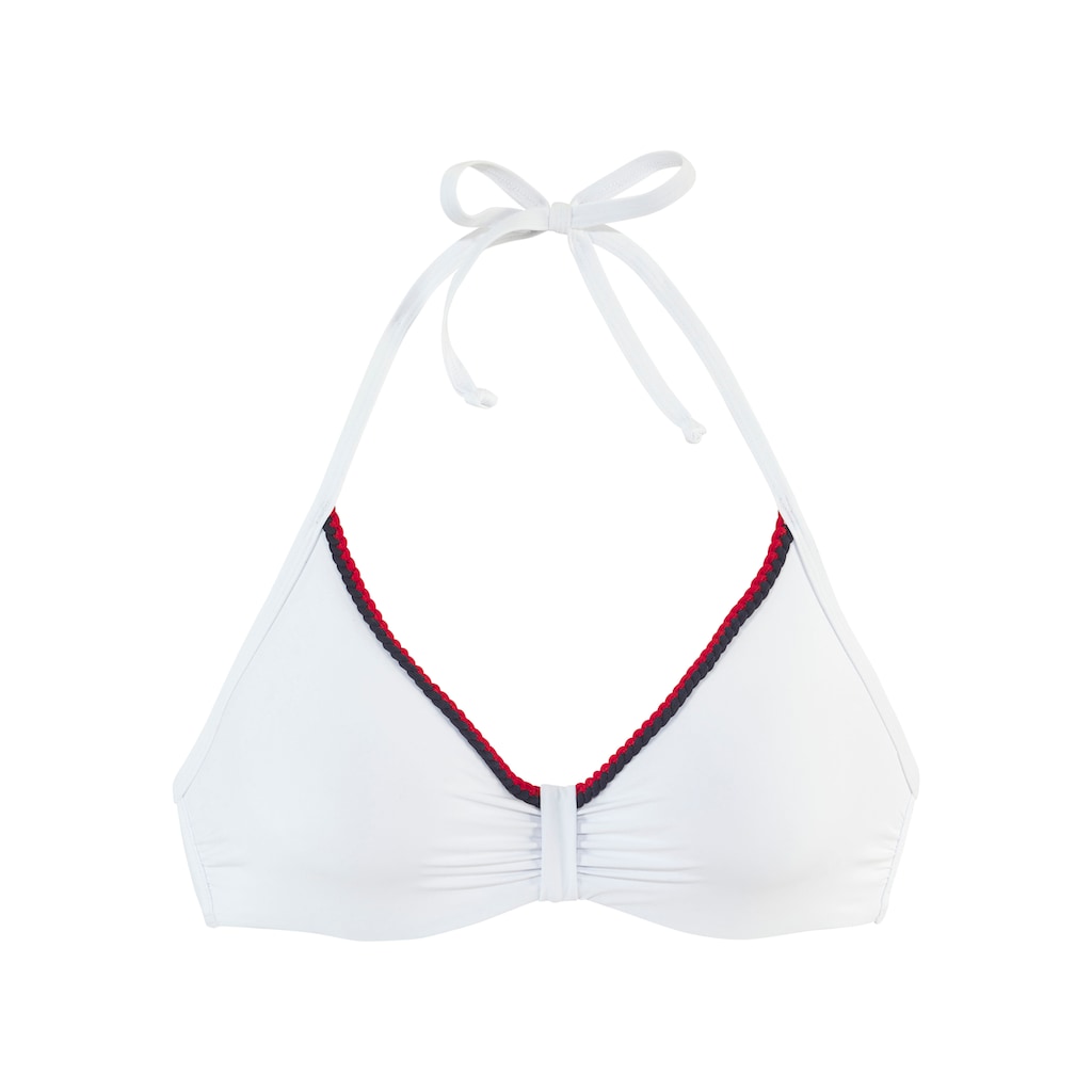 s.Oliver Bügel-Bikini-Top »Junis«, mit geflochtenen Details