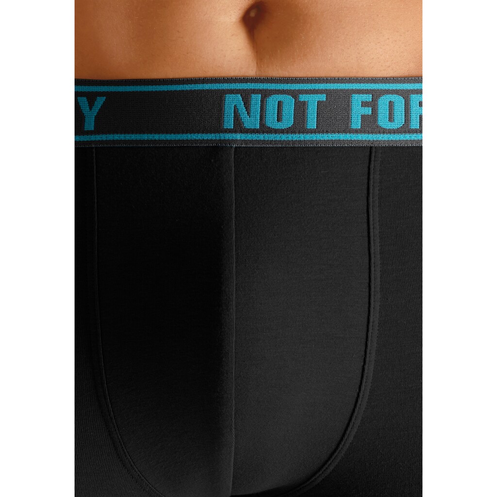 Bruno Banani Boxer »Boxershorts für Herren«, (Packung, 4 St.), mit Schriftzug im Bund
