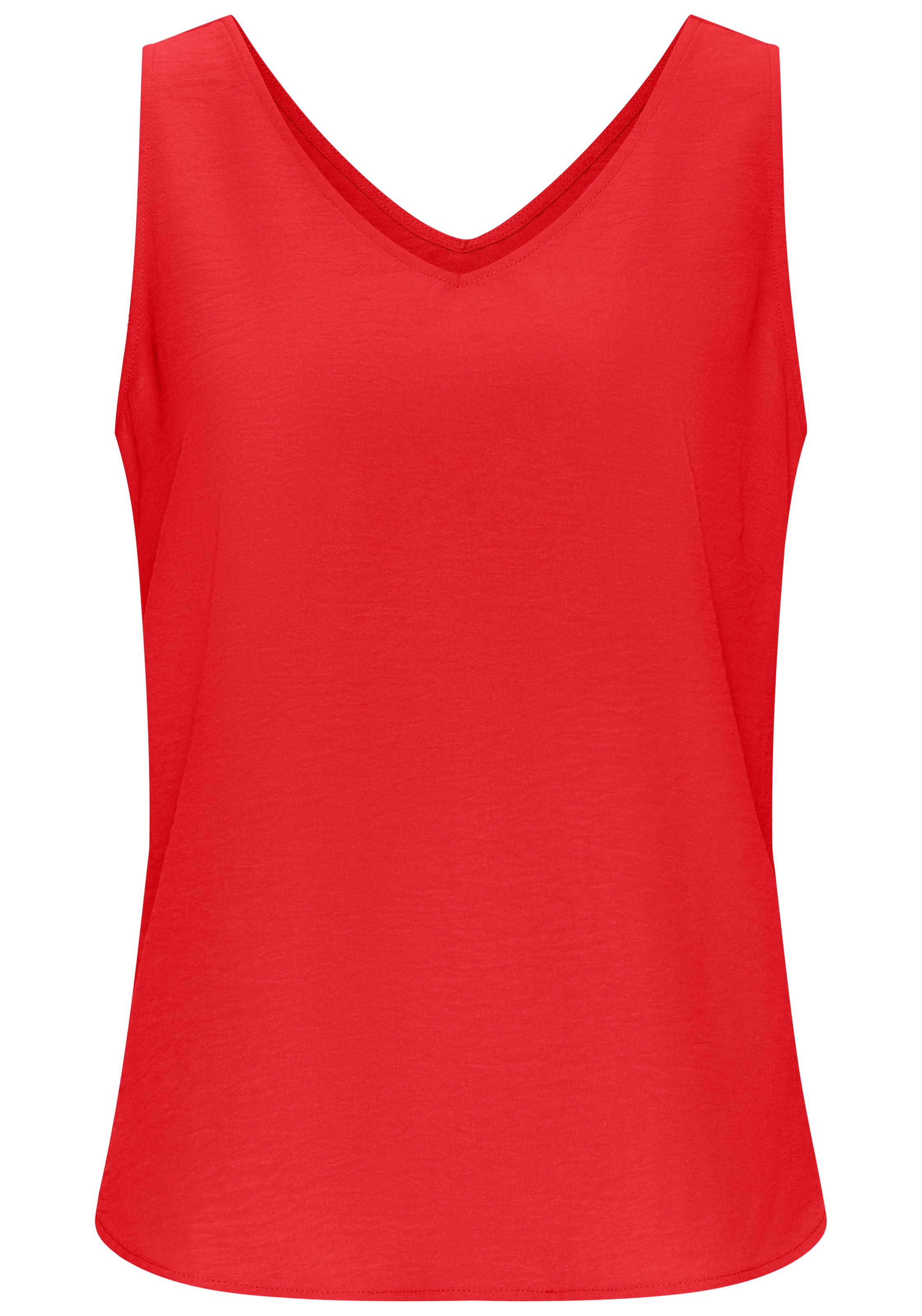 Vivance Blusentop, mit V-Ausschnitt, Basic, Damentop